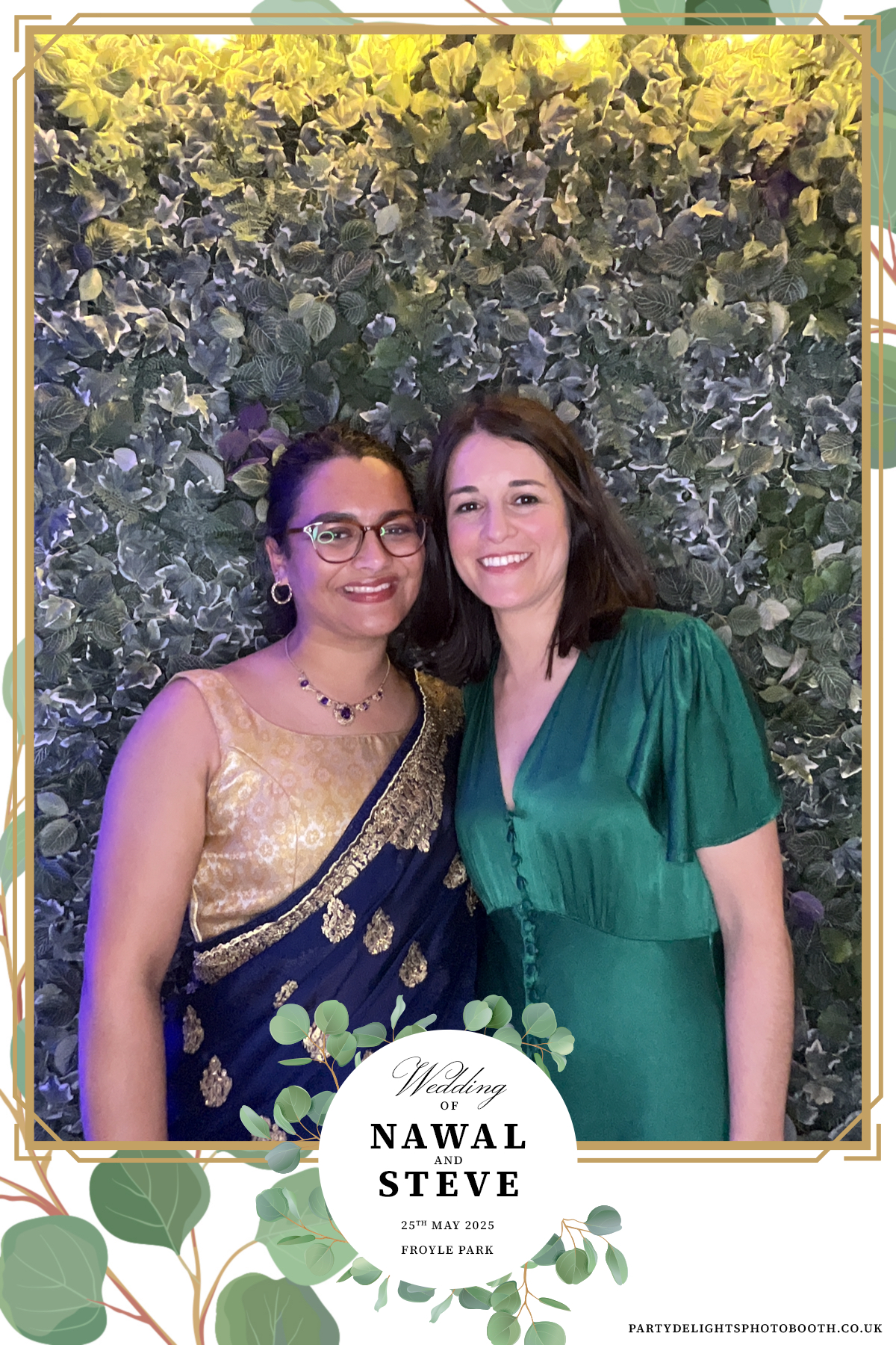 Nawal and Steve’s wedding | View more photos from the event at gallery.partydelightsphotobooth.co.uk/u/PartyDelightsPhotoBooth/Nawal-and-Steve’s-wedding
