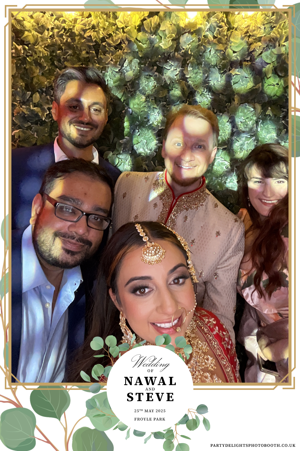 Nawal and Steve’s wedding | View more photos from the event at gallery.partydelightsphotobooth.co.uk/u/PartyDelightsPhotoBooth/Nawal-and-Steve’s-wedding