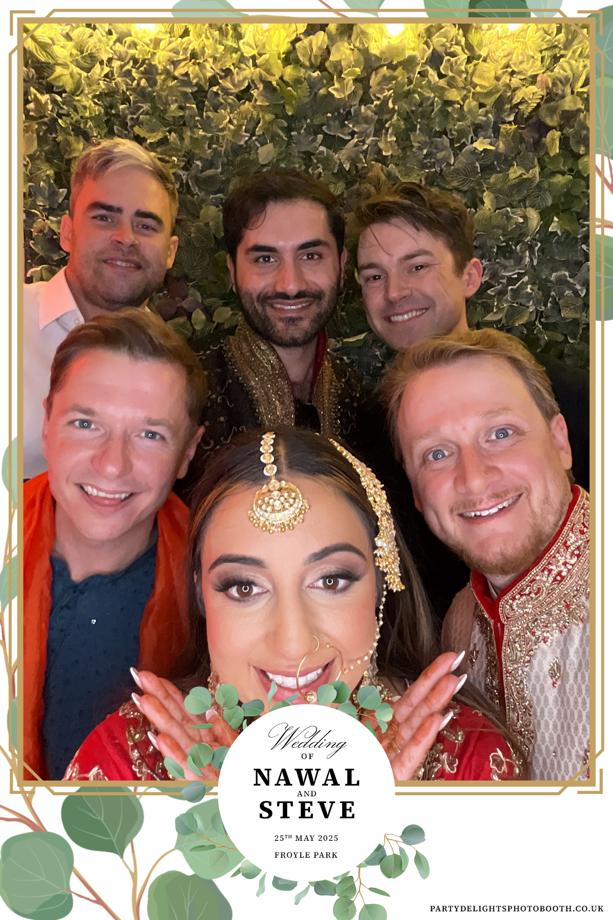 Nawal and Steve’s wedding | View more photos from the event at gallery.partydelightsphotobooth.co.uk/u/PartyDelightsPhotoBooth/Nawal-and-Steve’s-wedding