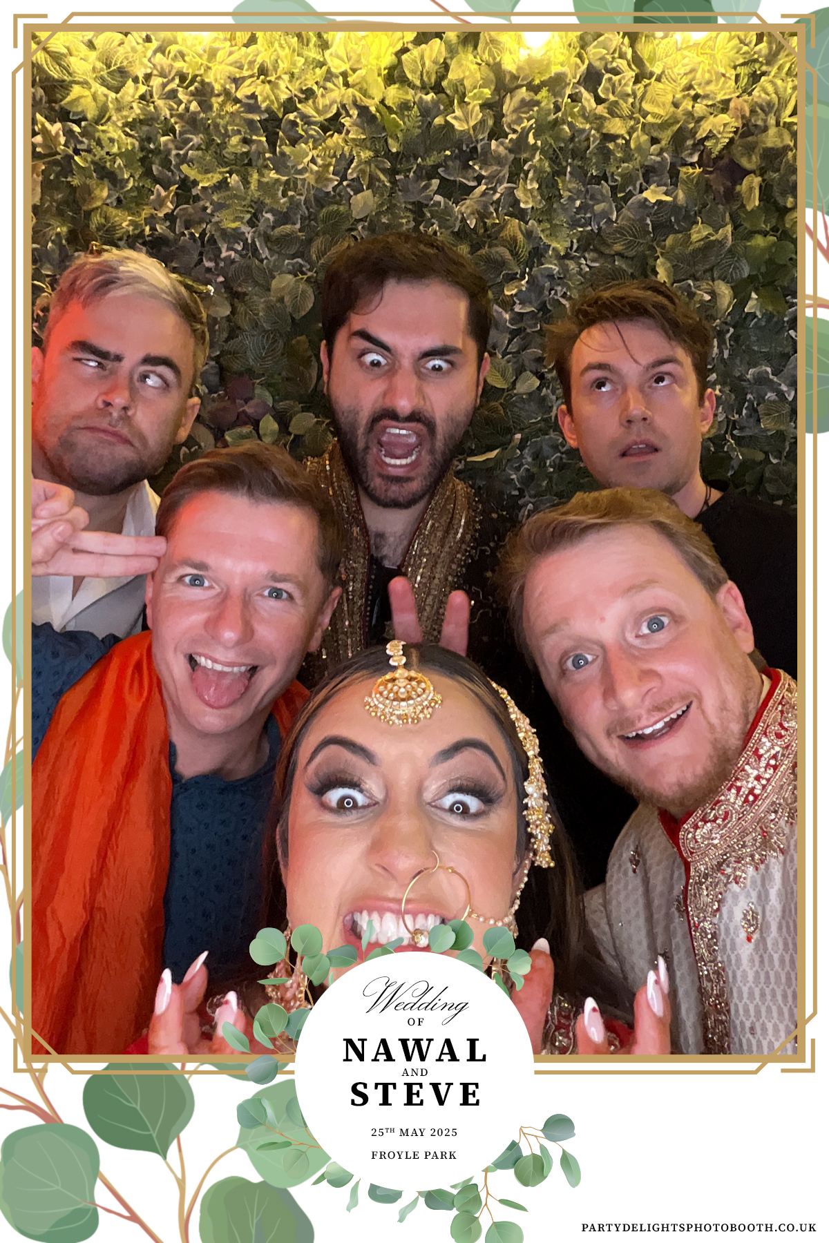 Nawal and Steve’s wedding | View more photos from the event at gallery.partydelightsphotobooth.co.uk/u/PartyDelightsPhotoBooth/Nawal-and-Steve’s-wedding