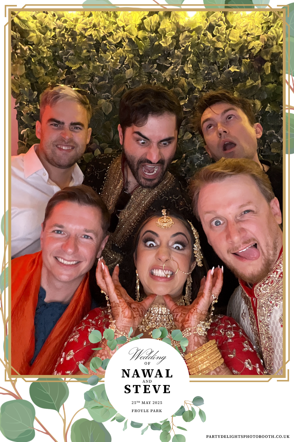 Nawal and Steve’s wedding | View more photos from the event at gallery.partydelightsphotobooth.co.uk/u/PartyDelightsPhotoBooth/Nawal-and-Steve’s-wedding