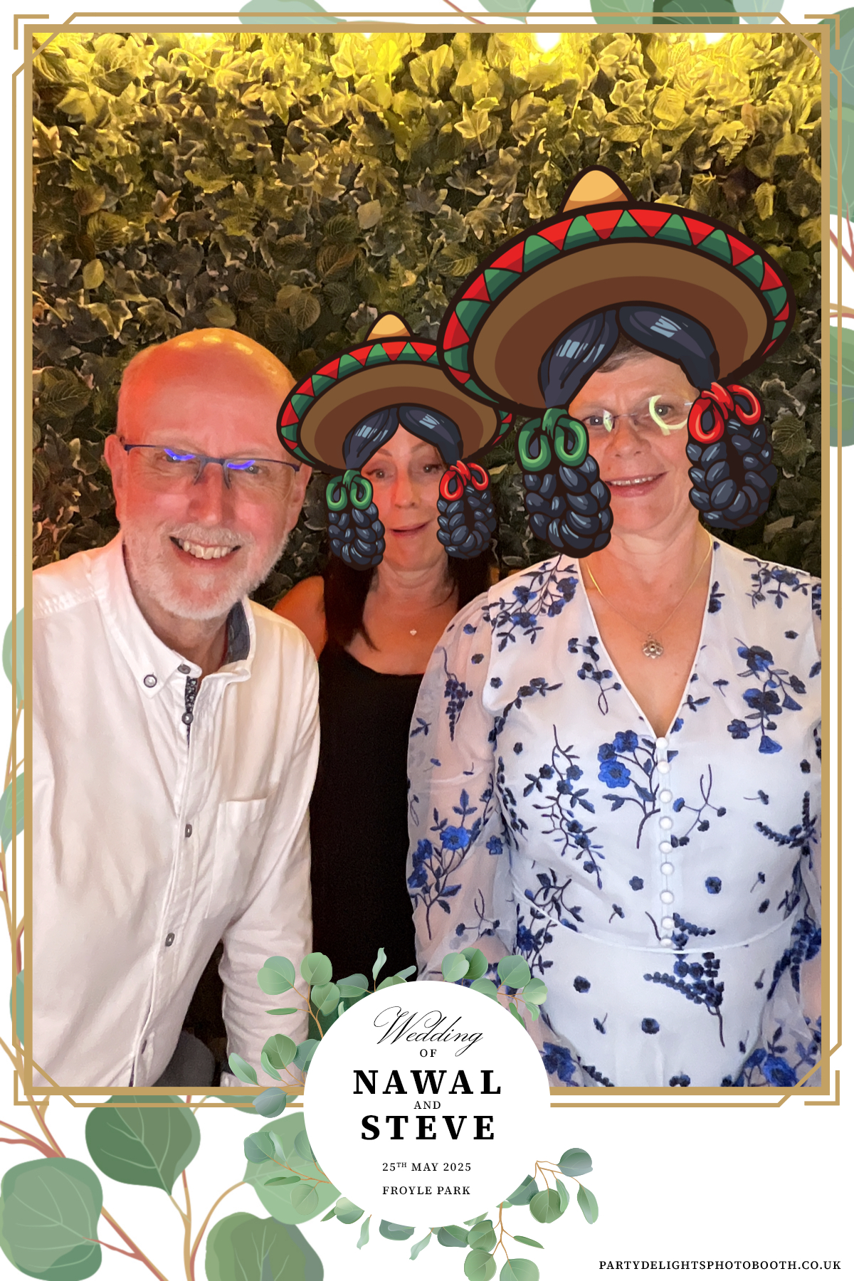 Nawal and Steve’s wedding | View more photos from the event at gallery.partydelightsphotobooth.co.uk/u/PartyDelightsPhotoBooth/Nawal-and-Steve’s-wedding