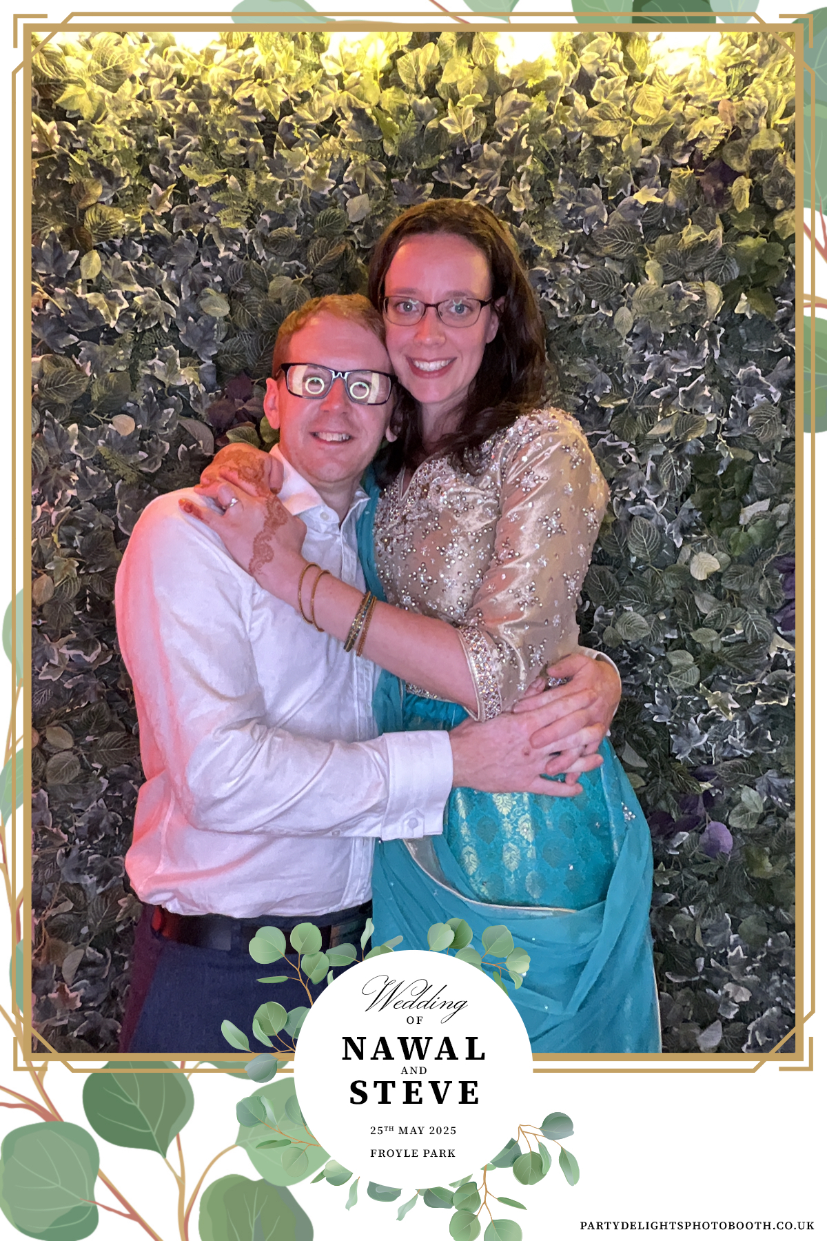 Nawal and Steve’s wedding | View more photos from the event at gallery.partydelightsphotobooth.co.uk/u/PartyDelightsPhotoBooth/Nawal-and-Steve’s-wedding