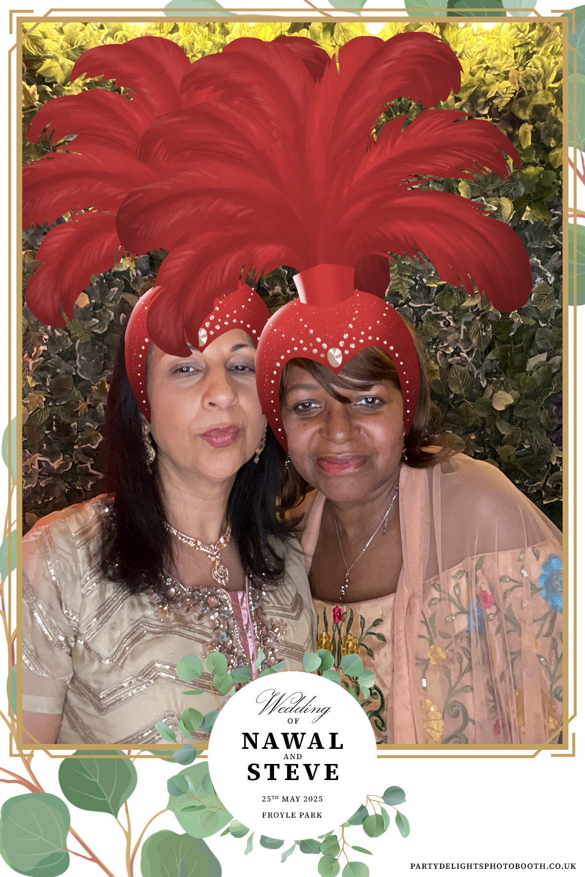 Nawal and Steve’s wedding | View more photos from the event at gallery.partydelightsphotobooth.co.uk/u/PartyDelightsPhotoBooth/Nawal-and-Steve’s-wedding