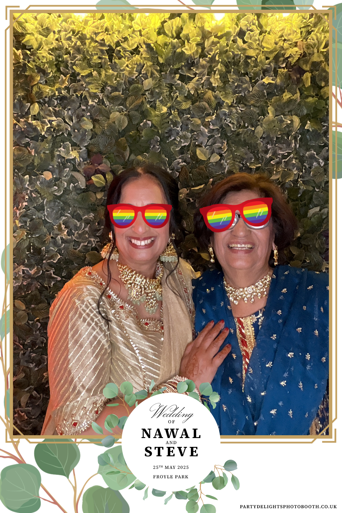Nawal and Steve’s wedding | View more photos from the event at gallery.partydelightsphotobooth.co.uk/u/PartyDelightsPhotoBooth/Nawal-and-Steve’s-wedding