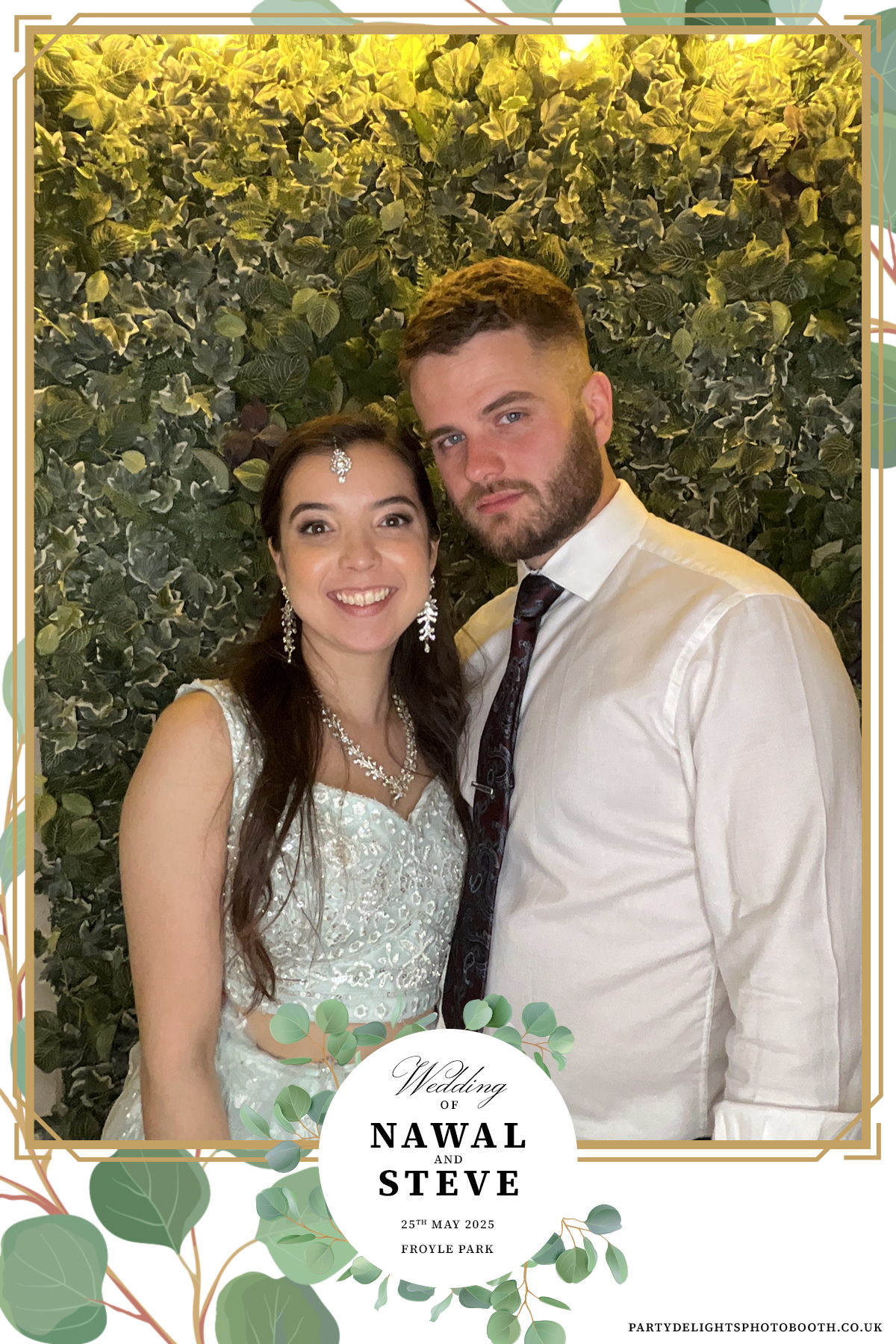 Nawal and Steve’s wedding | View more photos from the event at gallery.partydelightsphotobooth.co.uk/u/PartyDelightsPhotoBooth/Nawal-and-Steve’s-wedding