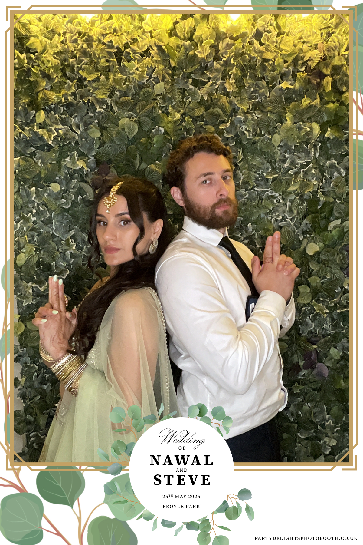 Nawal and Steve’s wedding | View more photos from the event at gallery.partydelightsphotobooth.co.uk/u/PartyDelightsPhotoBooth/Nawal-and-Steve’s-wedding