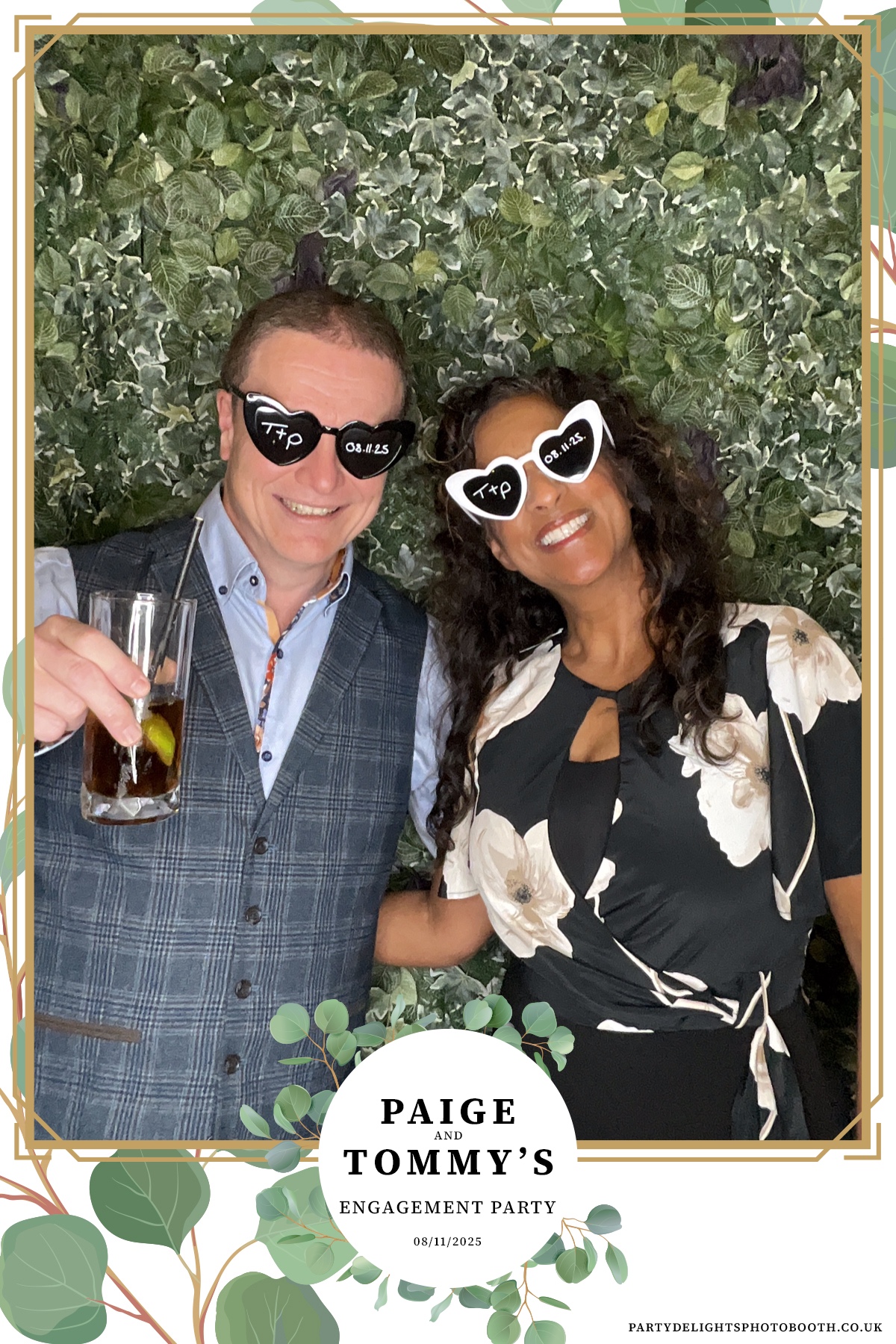 Paige and Tommy's Engagement Party | View more photos from the event at gallery.partydelightsphotobooth.co.uk/u/PartyDelightsPhotoBooth/Paige-and-Tommys-Engagement-Party