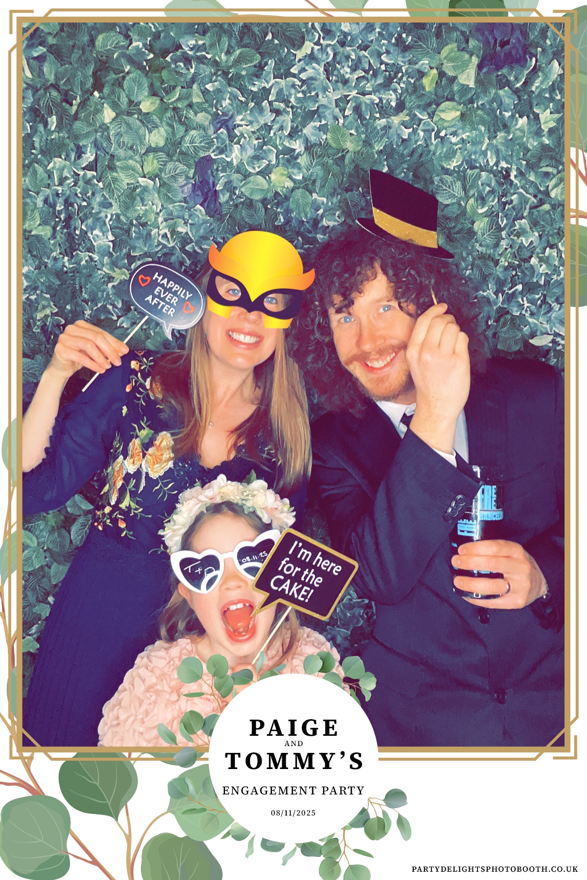 Paige and Tommy's Engagement Party | View more photos from the event at gallery.partydelightsphotobooth.co.uk/u/PartyDelightsPhotoBooth/Paige-and-Tommys-Engagement-Party