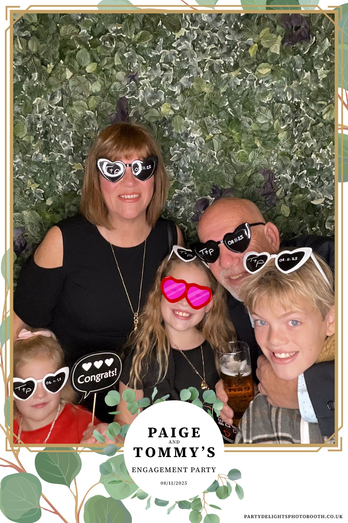 Paige and Tommy's Engagement Party | View more photos from the event at gallery.partydelightsphotobooth.co.uk/u/PartyDelightsPhotoBooth/Paige-and-Tommys-Engagement-Party