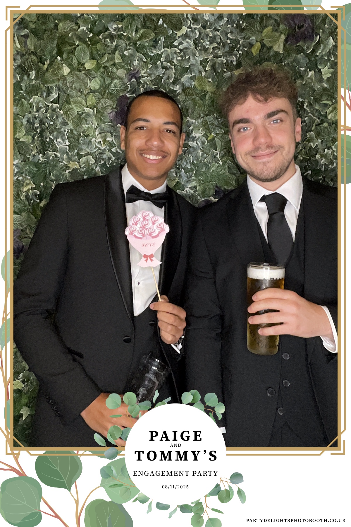 Paige and Tommy's Engagement Party | View more photos from the event at gallery.partydelightsphotobooth.co.uk/u/PartyDelightsPhotoBooth/Paige-and-Tommys-Engagement-Party