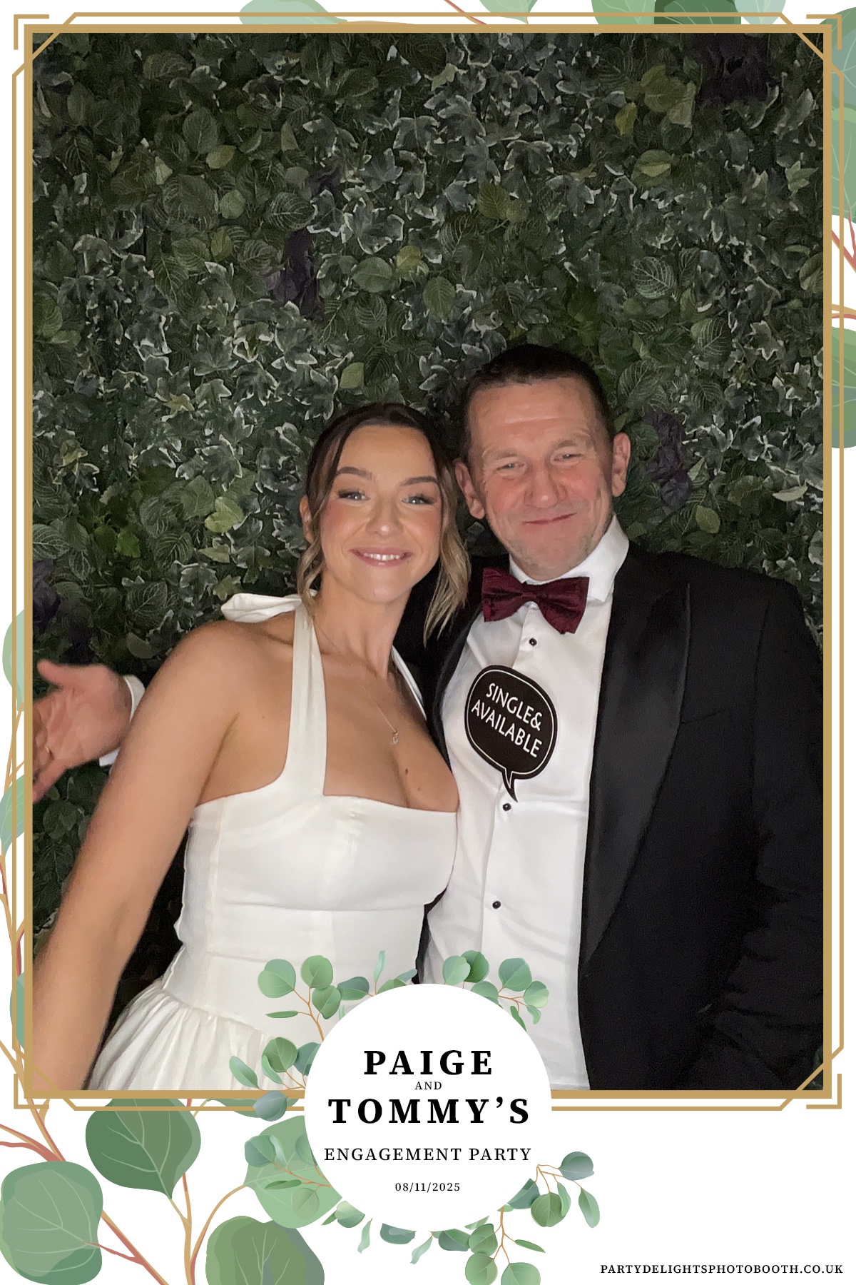 Paige and Tommy's Engagement Party | View more photos from the event at gallery.partydelightsphotobooth.co.uk/u/PartyDelightsPhotoBooth/Paige-and-Tommys-Engagement-Party