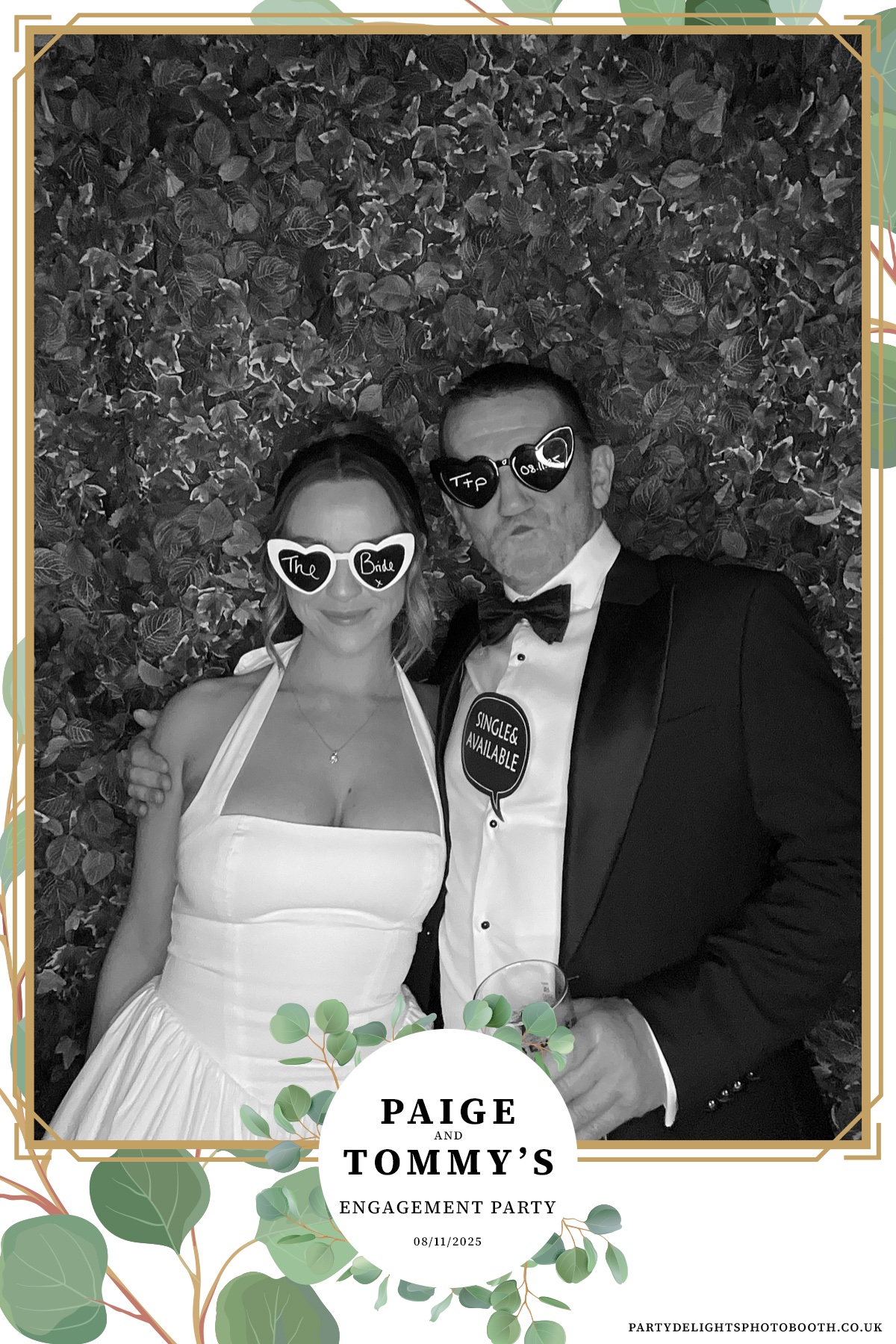 Paige and Tommy's Engagement Party | View more photos from the event at gallery.partydelightsphotobooth.co.uk/u/PartyDelightsPhotoBooth/Paige-and-Tommys-Engagement-Party