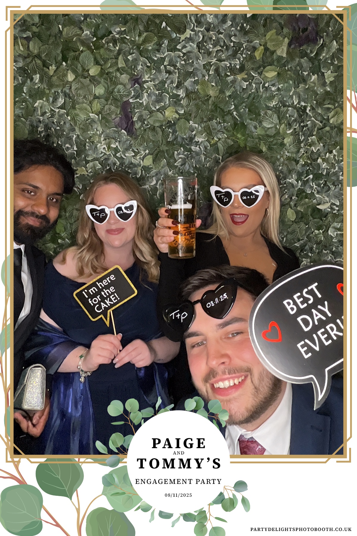 Paige and Tommy's Engagement Party | View more photos from the event at gallery.partydelightsphotobooth.co.uk/u/PartyDelightsPhotoBooth/Paige-and-Tommys-Engagement-Party