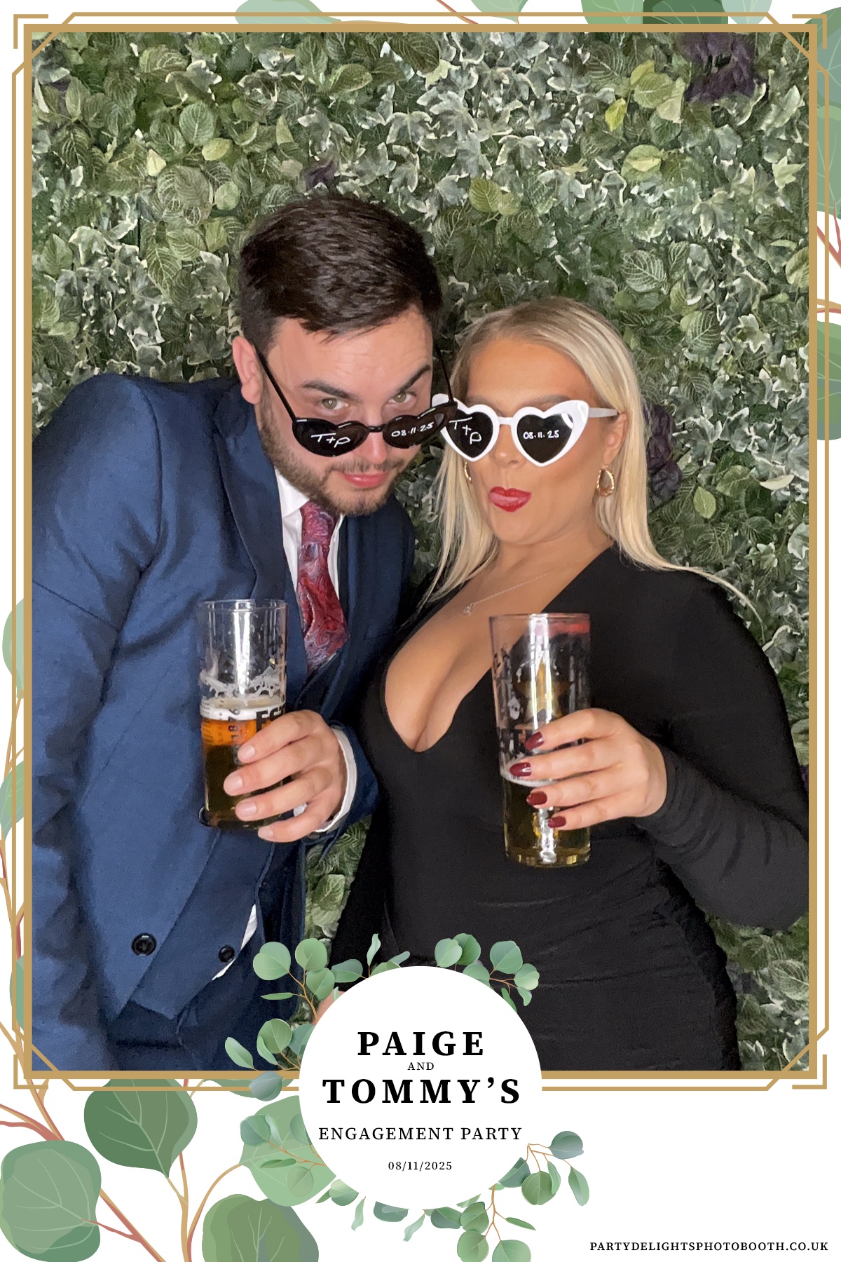 Paige and Tommy's Engagement Party | View more photos from the event at gallery.partydelightsphotobooth.co.uk/u/PartyDelightsPhotoBooth/Paige-and-Tommys-Engagement-Party