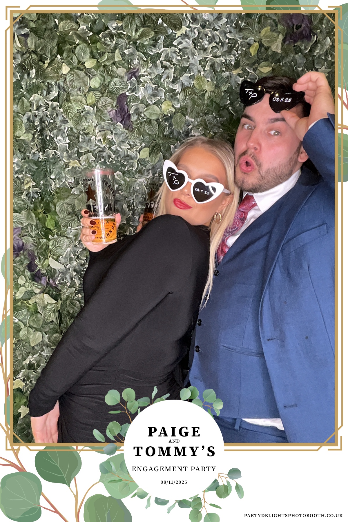 Paige and Tommy's Engagement Party | View more photos from the event at gallery.partydelightsphotobooth.co.uk/u/PartyDelightsPhotoBooth/Paige-and-Tommys-Engagement-Party