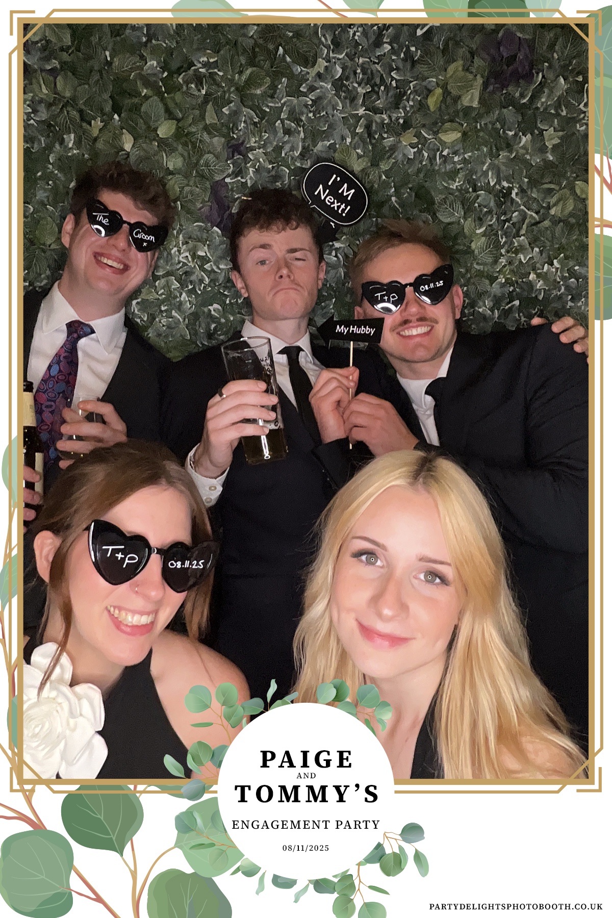 Paige and Tommy's Engagement Party | View more photos from the event at gallery.partydelightsphotobooth.co.uk/u/PartyDelightsPhotoBooth/Paige-and-Tommys-Engagement-Party