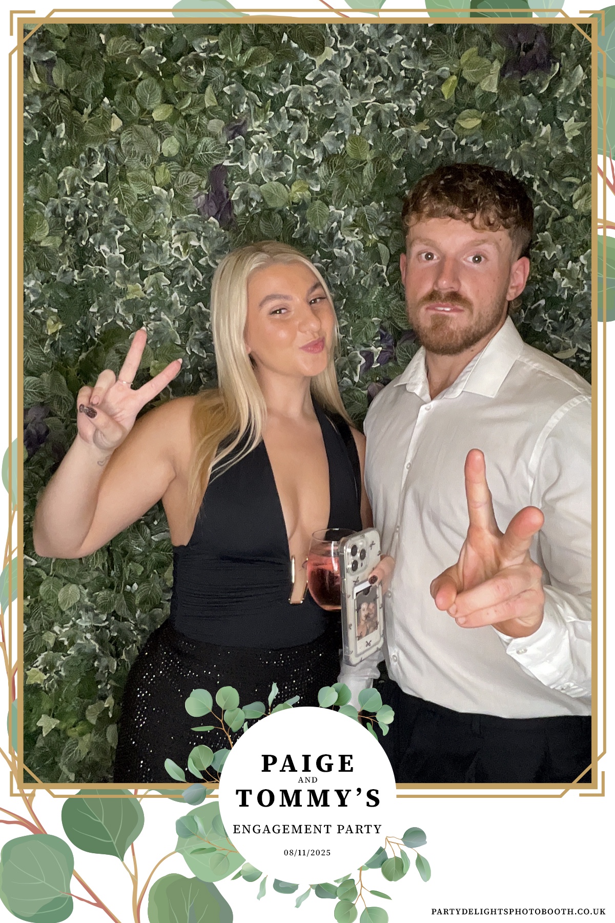 Paige and Tommy's Engagement Party | View more photos from the event at gallery.partydelightsphotobooth.co.uk/u/PartyDelightsPhotoBooth/Paige-and-Tommys-Engagement-Party