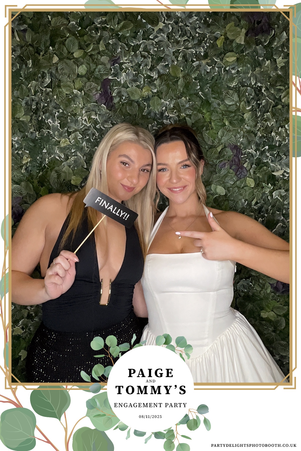 Paige and Tommy's Engagement Party | View more photos from the event at gallery.partydelightsphotobooth.co.uk/u/PartyDelightsPhotoBooth/Paige-and-Tommys-Engagement-Party