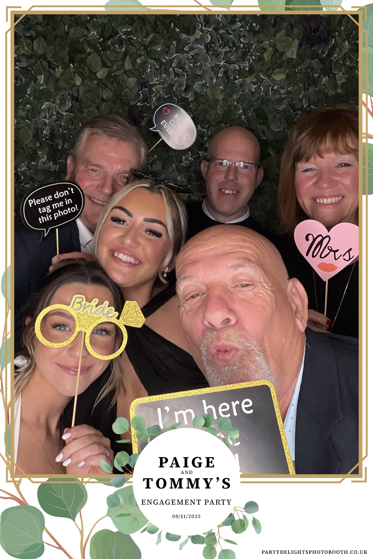 Paige and Tommy's Engagement Party | View more photos from the event at gallery.partydelightsphotobooth.co.uk/u/PartyDelightsPhotoBooth/Paige-and-Tommys-Engagement-Party