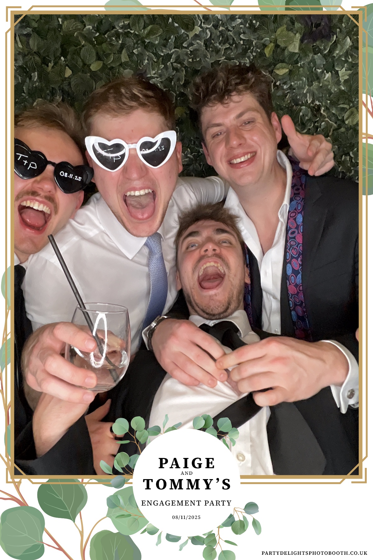 Paige and Tommy's Engagement Party | View more photos from the event at gallery.partydelightsphotobooth.co.uk/u/PartyDelightsPhotoBooth/Paige-and-Tommys-Engagement-Party