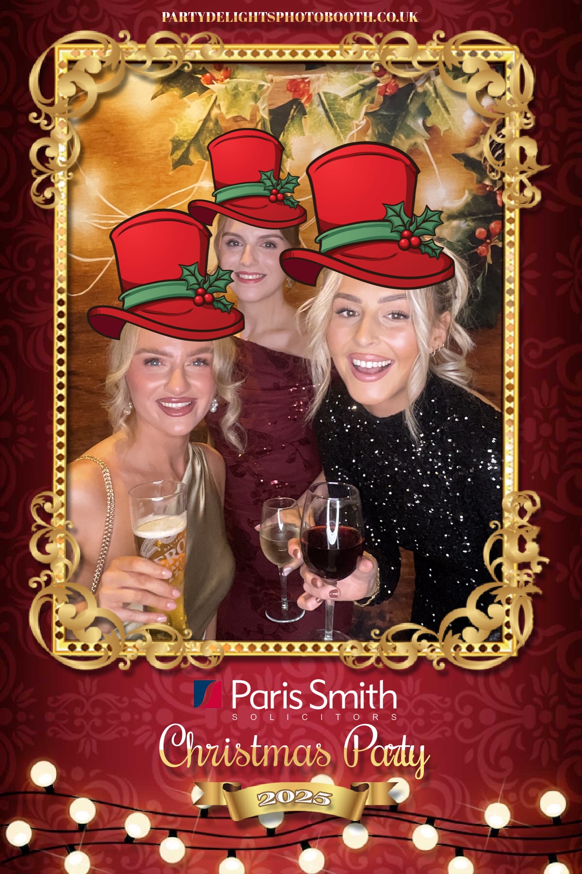 Paris Smith Christmas Party 2025 | View more photos from the event at gallery.partydelightsphotobooth.co.uk/u/PartyDelightsPhotoBooth/Paris-Smith-Christmas-Party-2025