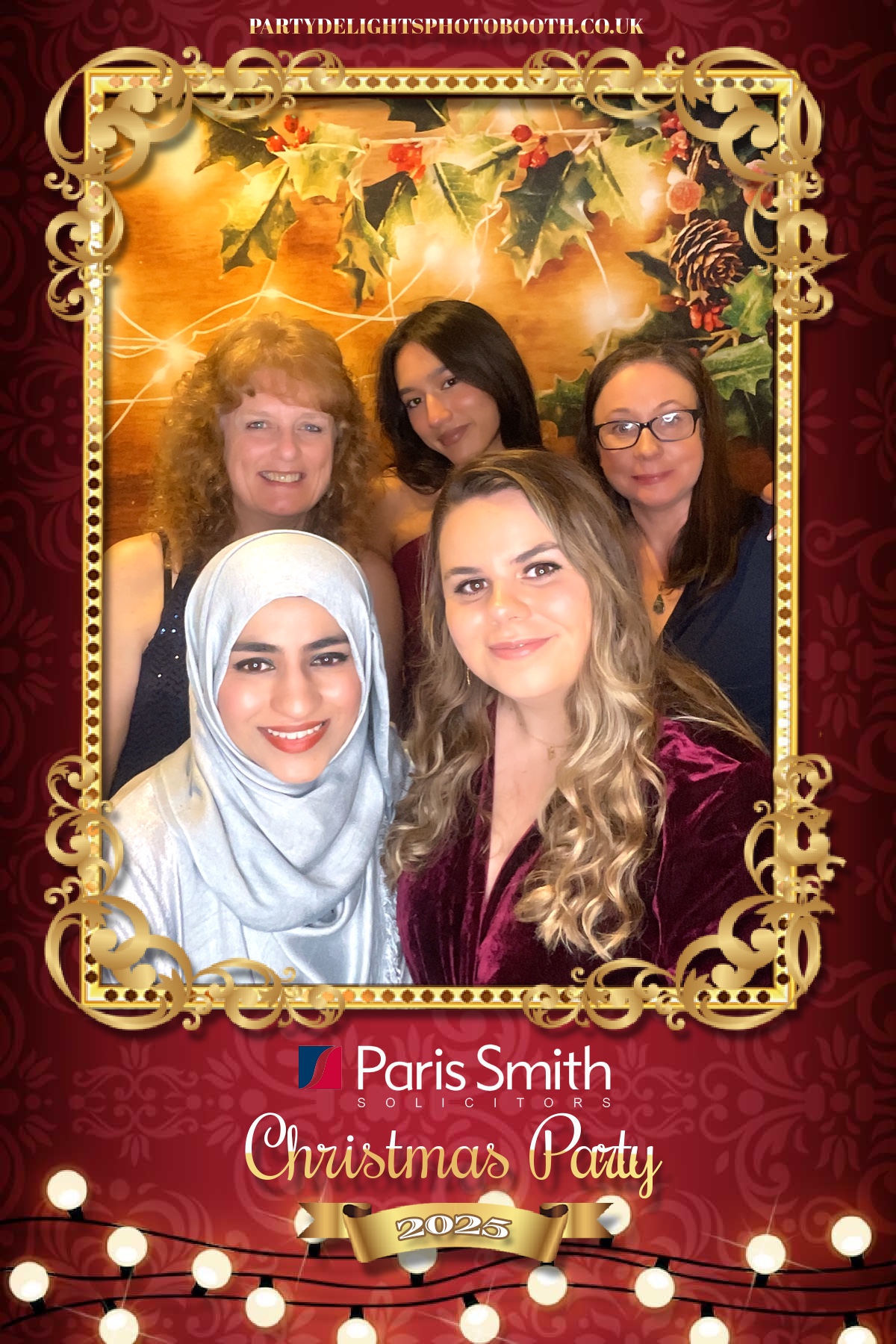 Paris Smith Christmas Party 2025 | View more photos from the event at gallery.partydelightsphotobooth.co.uk/u/PartyDelightsPhotoBooth/Paris-Smith-Christmas-Party-2025