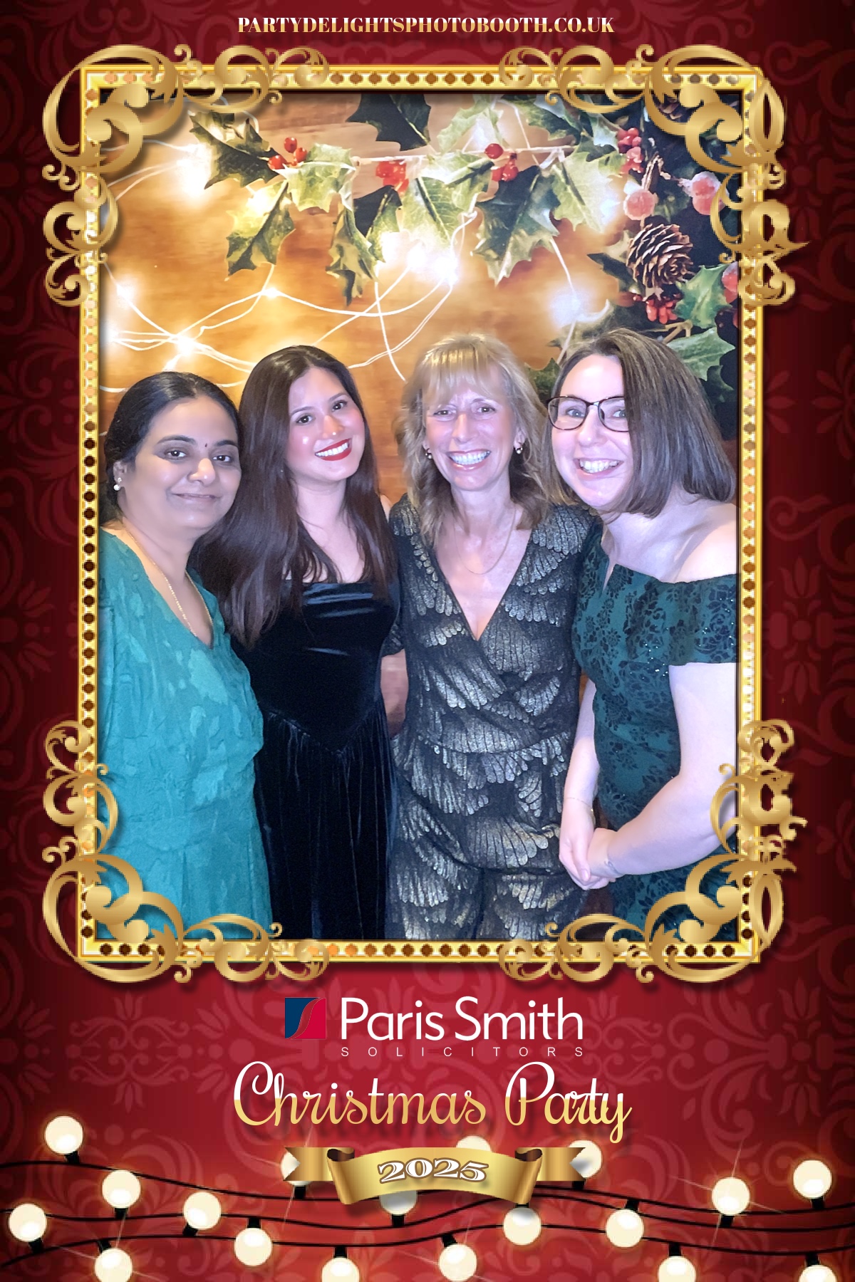 Paris Smith Christmas Party 2025 | View more photos from the event at gallery.partydelightsphotobooth.co.uk/u/PartyDelightsPhotoBooth/Paris-Smith-Christmas-Party-2025