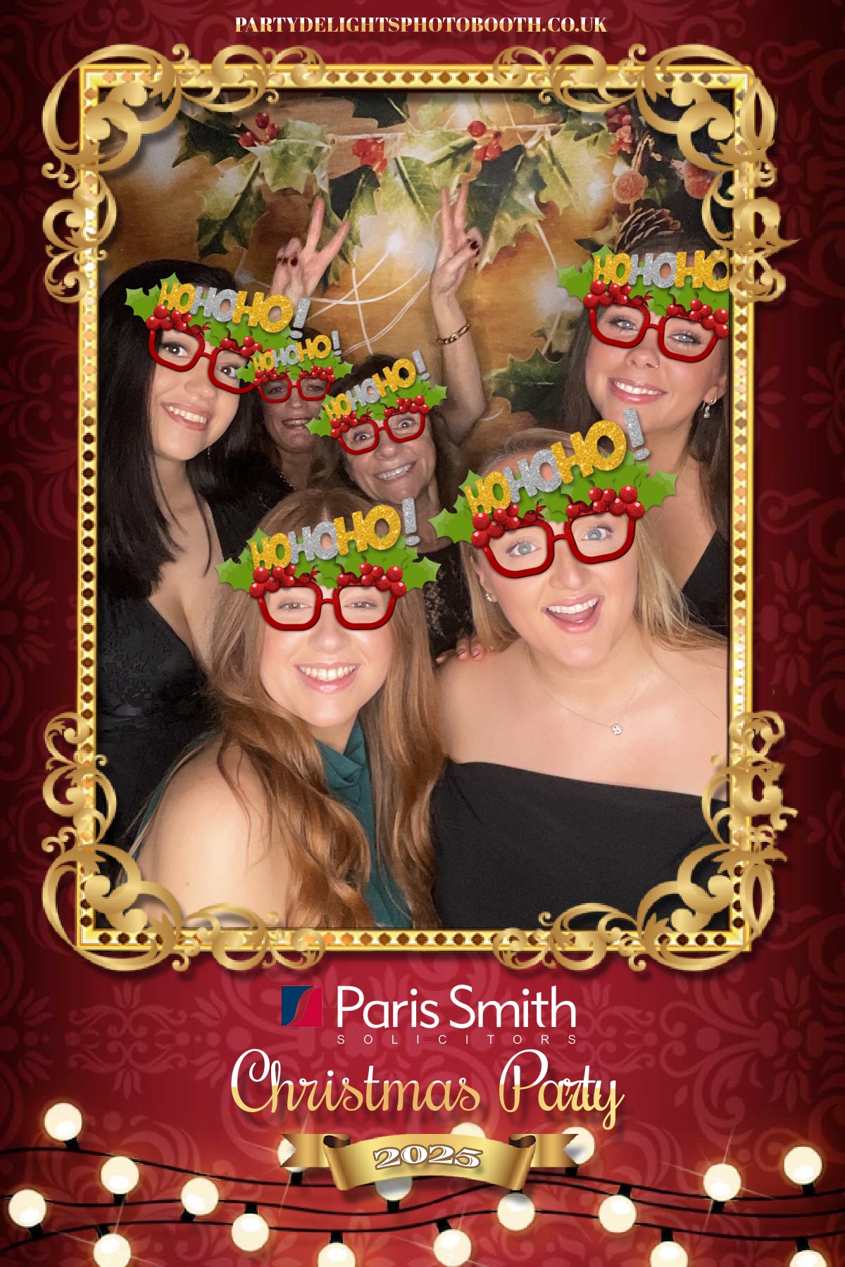 Paris Smith Christmas Party 2025 | View more photos from the event at gallery.partydelightsphotobooth.co.uk/u/PartyDelightsPhotoBooth/Paris-Smith-Christmas-Party-2025