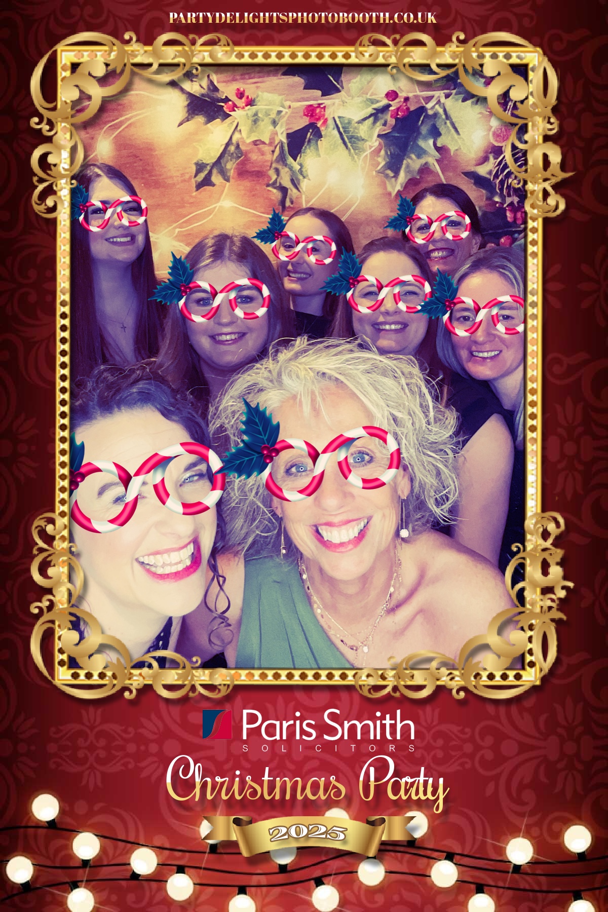 Paris Smith Christmas Party 2025 | View more photos from the event at gallery.partydelightsphotobooth.co.uk/u/PartyDelightsPhotoBooth/Paris-Smith-Christmas-Party-2025