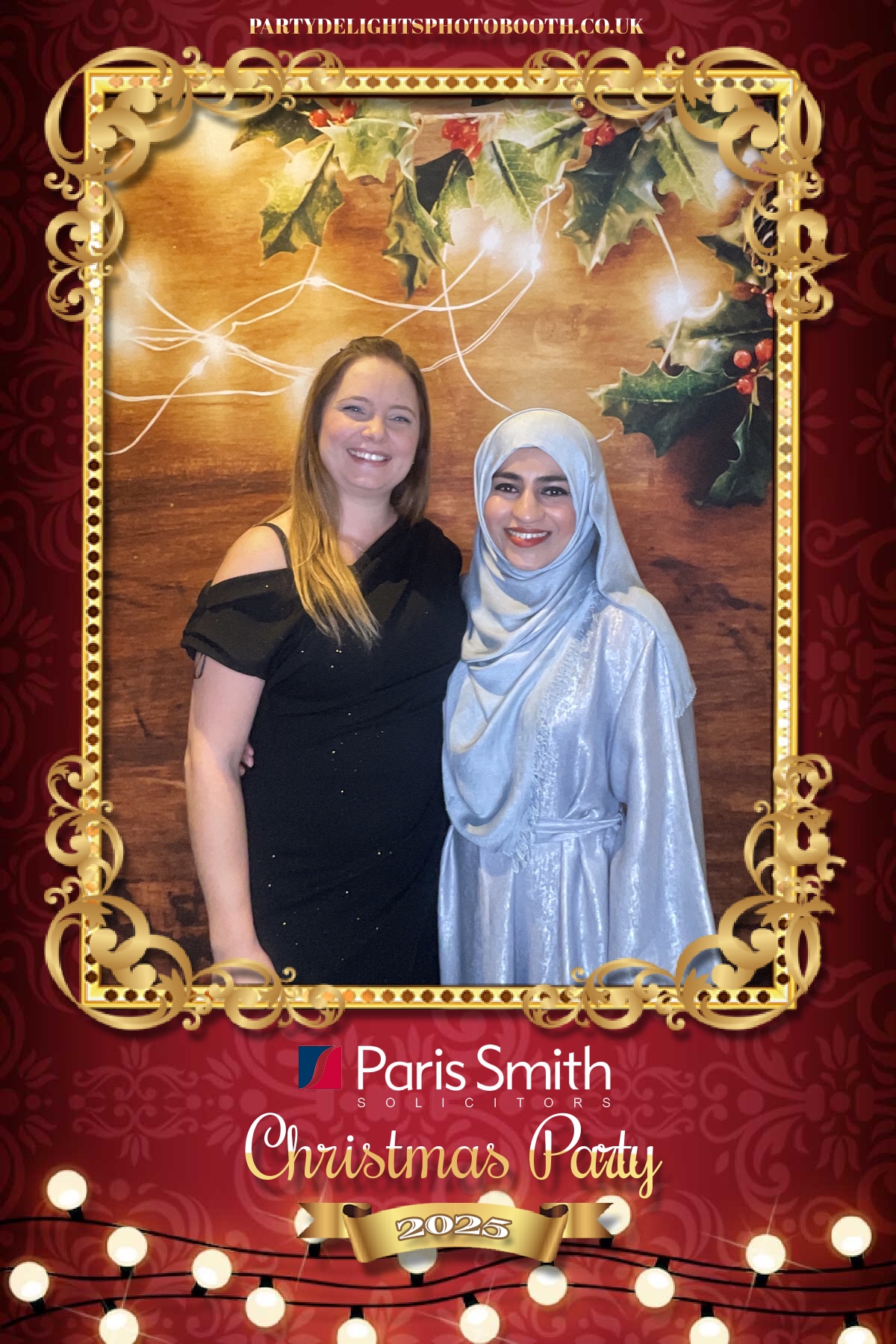 Paris Smith Christmas Party 2025 | View more photos from the event at gallery.partydelightsphotobooth.co.uk/u/PartyDelightsPhotoBooth/Paris-Smith-Christmas-Party-2025