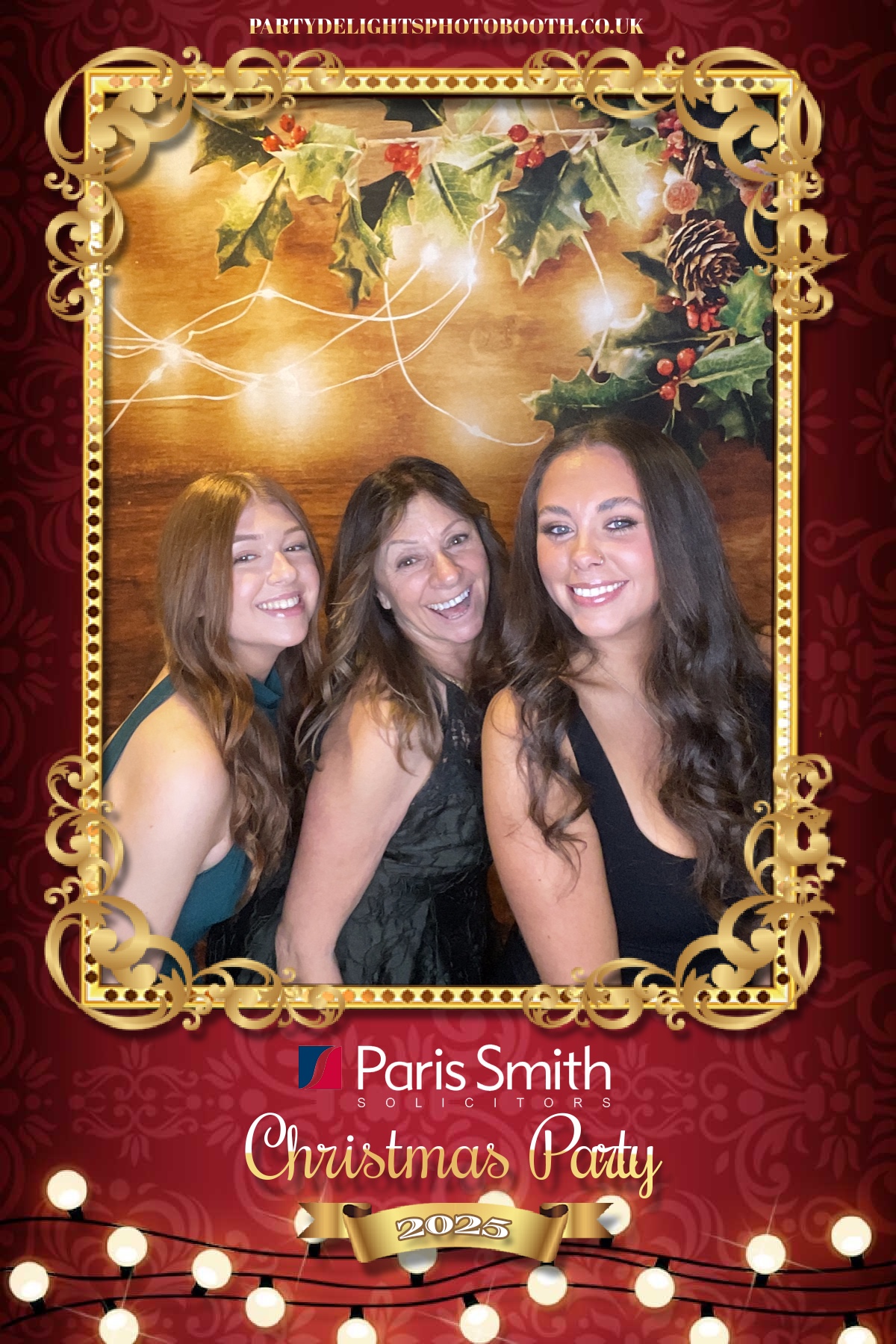 Paris Smith Christmas Party 2025 | View more photos from the event at gallery.partydelightsphotobooth.co.uk/u/PartyDelightsPhotoBooth/Paris-Smith-Christmas-Party-2025