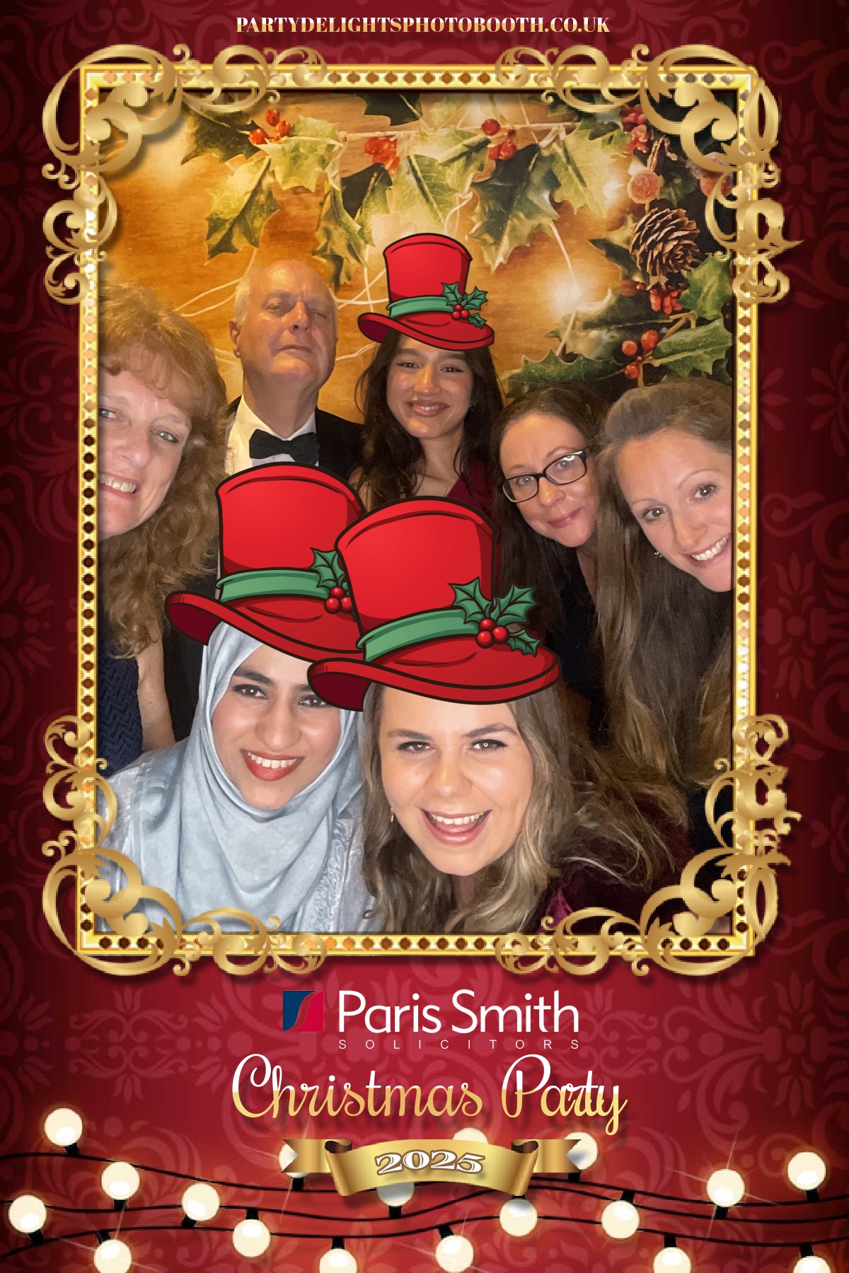Paris Smith Christmas Party 2025 | View more photos from the event at gallery.partydelightsphotobooth.co.uk/u/PartyDelightsPhotoBooth/Paris-Smith-Christmas-Party-2025