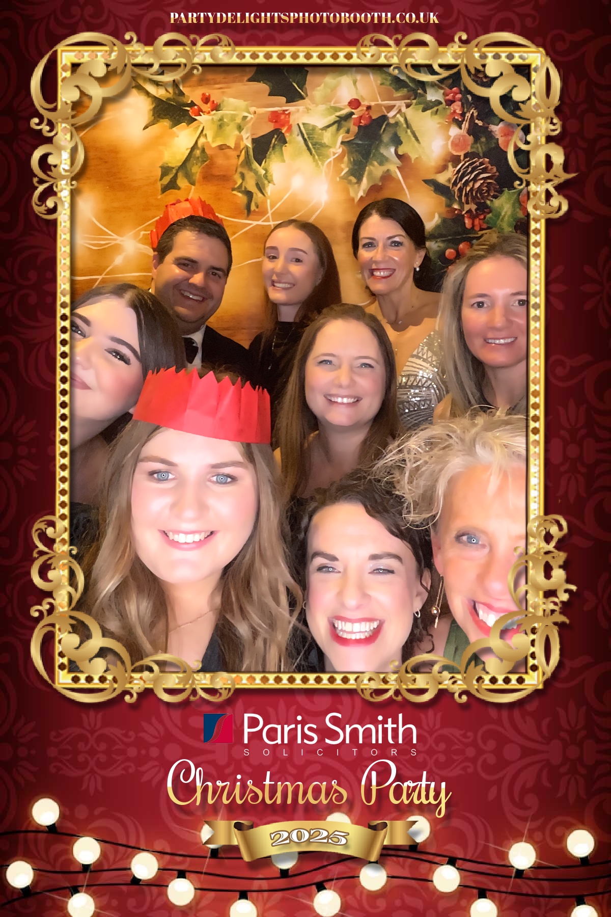 Paris Smith Christmas Party 2025 | View more photos from the event at gallery.partydelightsphotobooth.co.uk/u/PartyDelightsPhotoBooth/Paris-Smith-Christmas-Party-2025