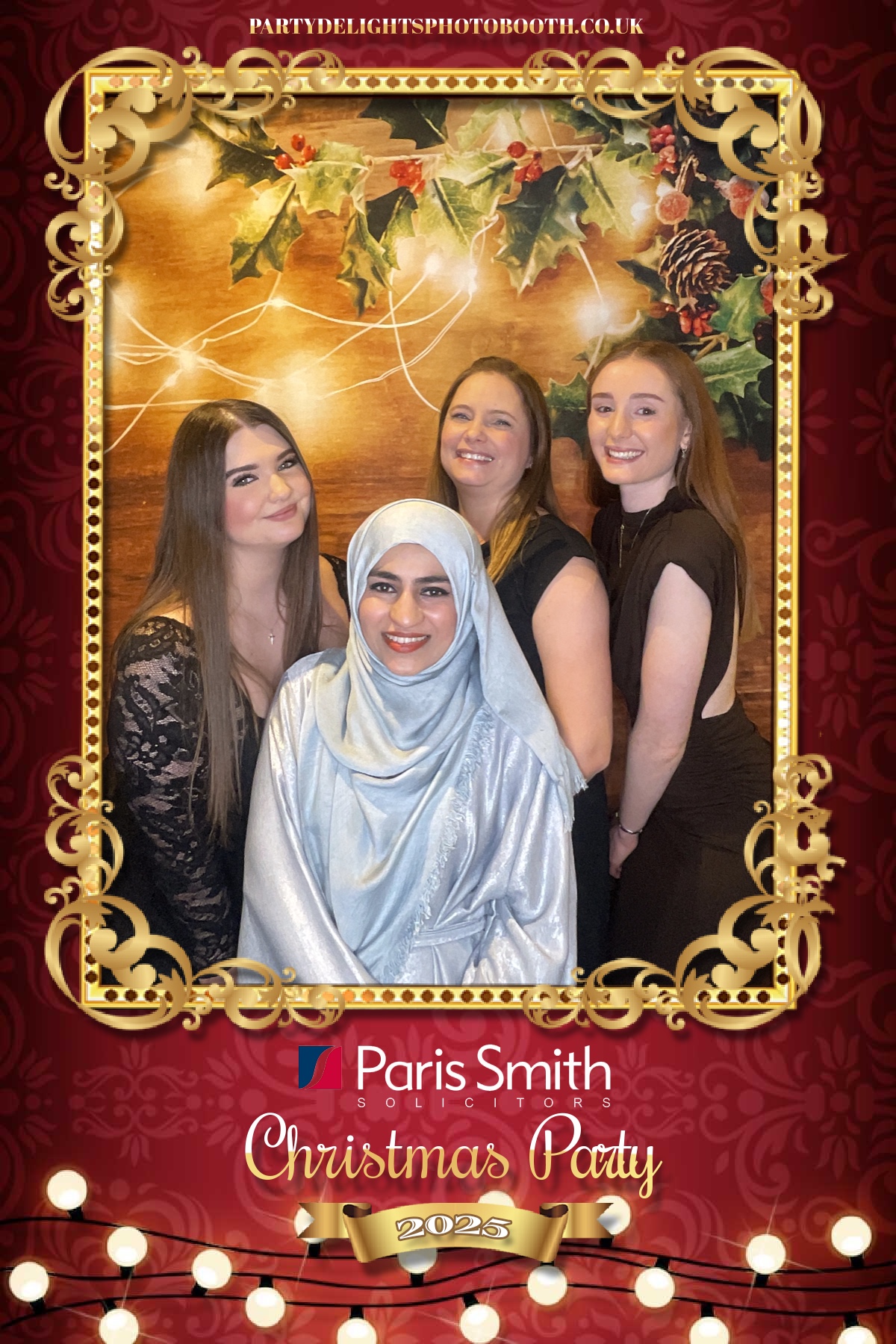 Paris Smith Christmas Party 2025 | View more photos from the event at gallery.partydelightsphotobooth.co.uk/u/PartyDelightsPhotoBooth/Paris-Smith-Christmas-Party-2025