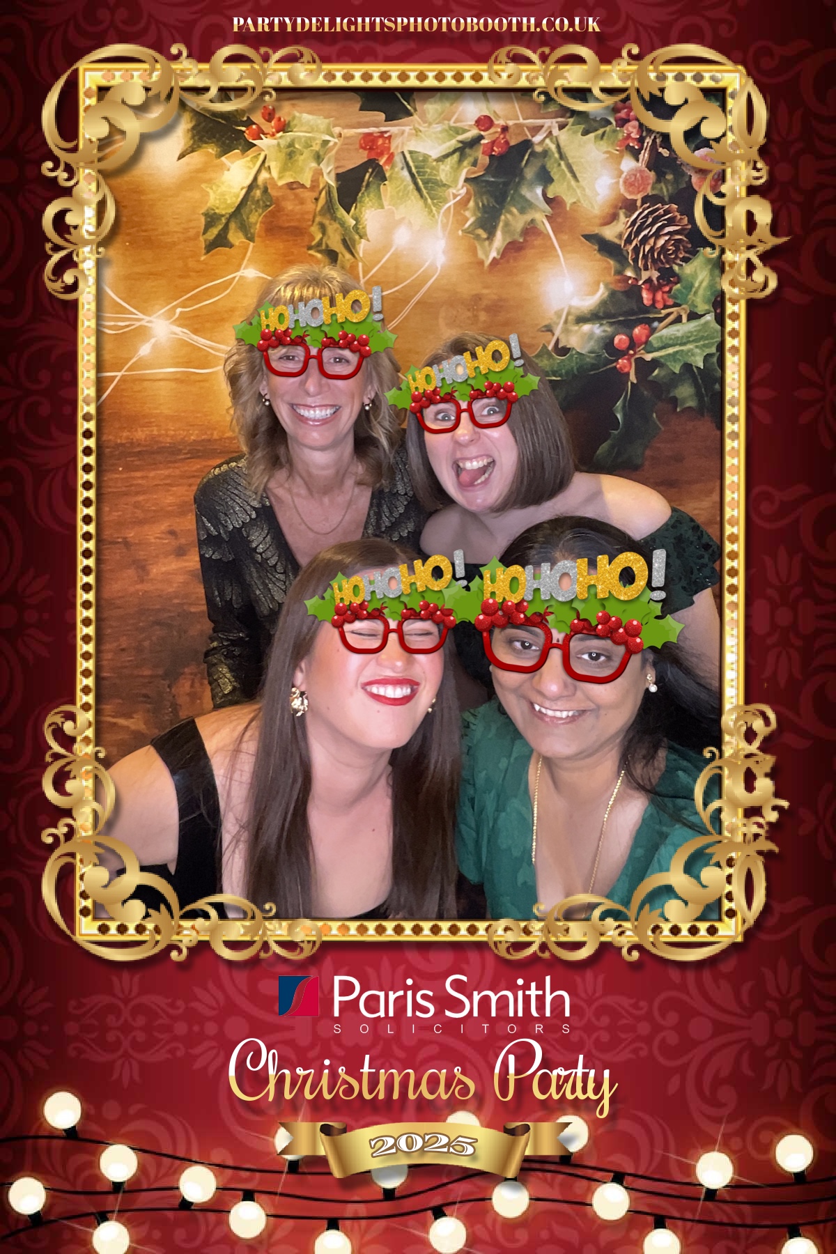 Paris Smith Christmas Party 2025 | View more photos from the event at gallery.partydelightsphotobooth.co.uk/u/PartyDelightsPhotoBooth/Paris-Smith-Christmas-Party-2025