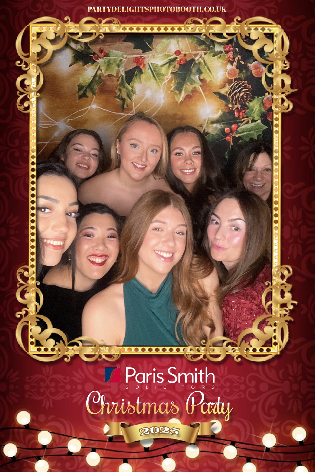 Paris Smith Christmas Party 2025 | View more photos from the event at gallery.partydelightsphotobooth.co.uk/u/PartyDelightsPhotoBooth/Paris-Smith-Christmas-Party-2025