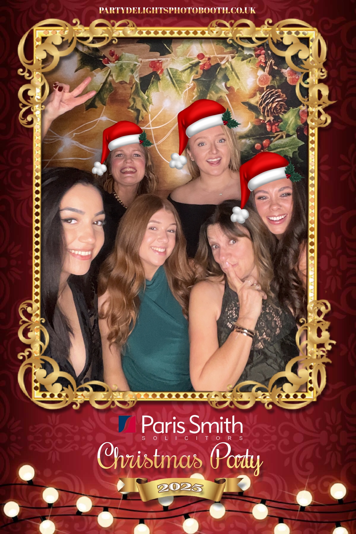 Paris Smith Christmas Party 2025 | View more photos from the event at gallery.partydelightsphotobooth.co.uk/u/PartyDelightsPhotoBooth/Paris-Smith-Christmas-Party-2025