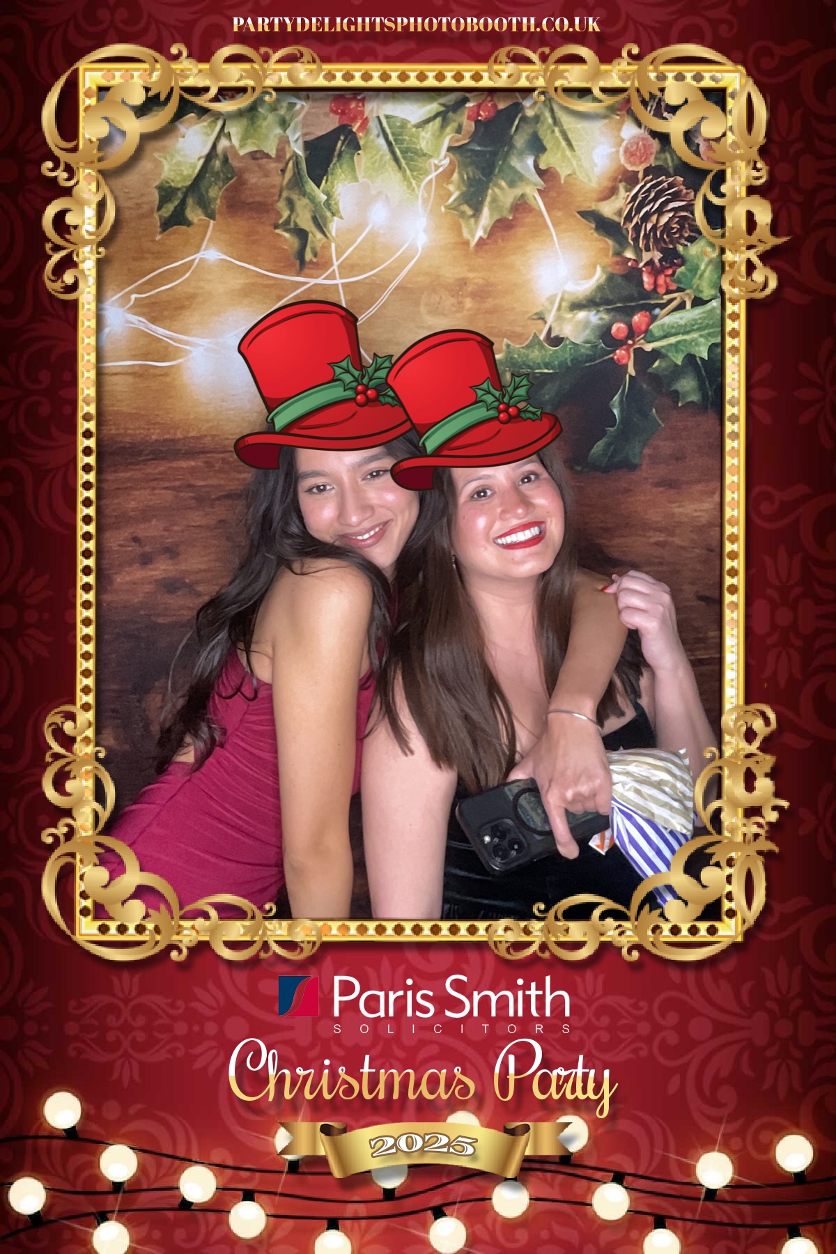 Paris Smith Christmas Party 2025 | View more photos from the event at gallery.partydelightsphotobooth.co.uk/u/PartyDelightsPhotoBooth/Paris-Smith-Christmas-Party-2025