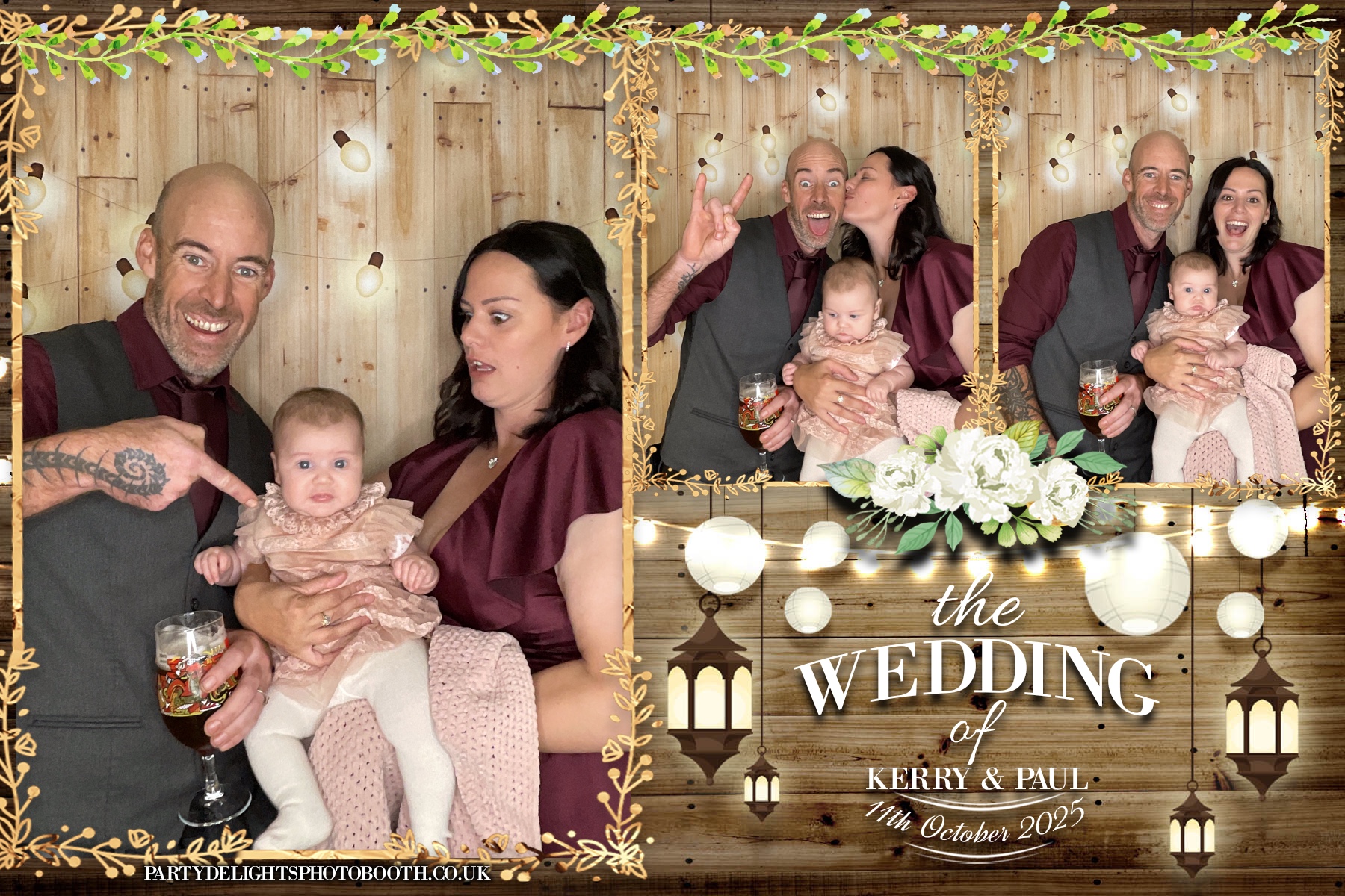 Paul & Kerry’s wedding | View more photos from the event at gallery.partydelightsphotobooth.co.uk/u/PartyDelightsPhotoBooth/Paul-Kerry’s-wedding