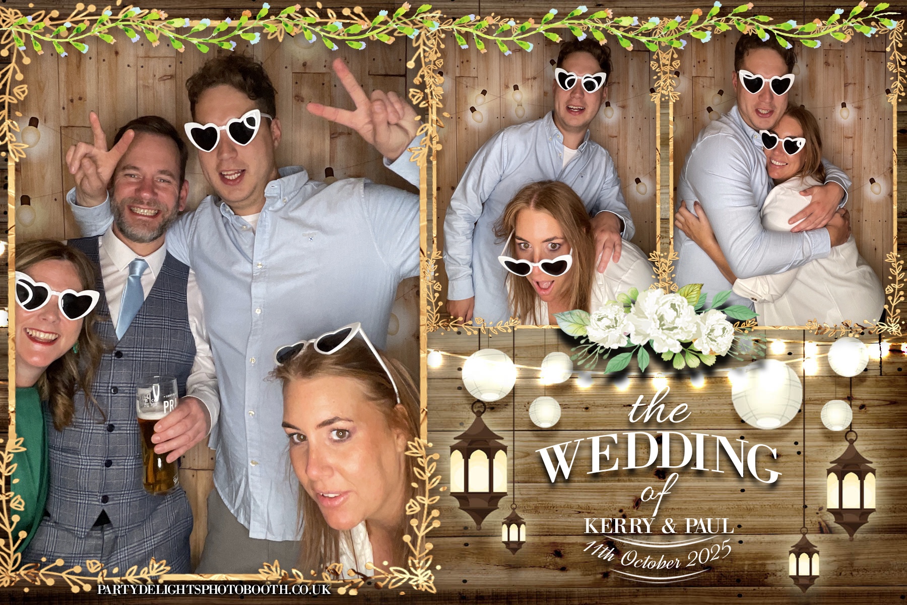 Paul & Kerry’s wedding | View more photos from the event at gallery.partydelightsphotobooth.co.uk/u/PartyDelightsPhotoBooth/Paul-Kerry’s-wedding
