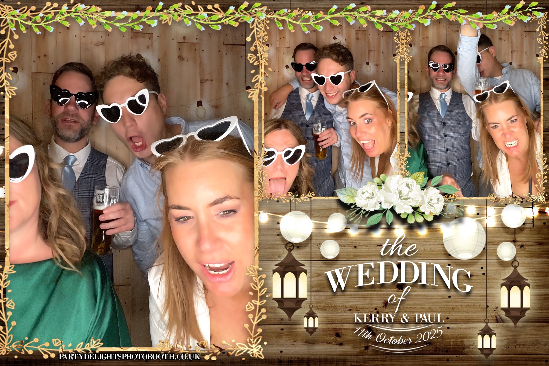 Paul & Kerry’s wedding | View more photos from the event at gallery.partydelightsphotobooth.co.uk/u/PartyDelightsPhotoBooth/Paul-Kerry’s-wedding