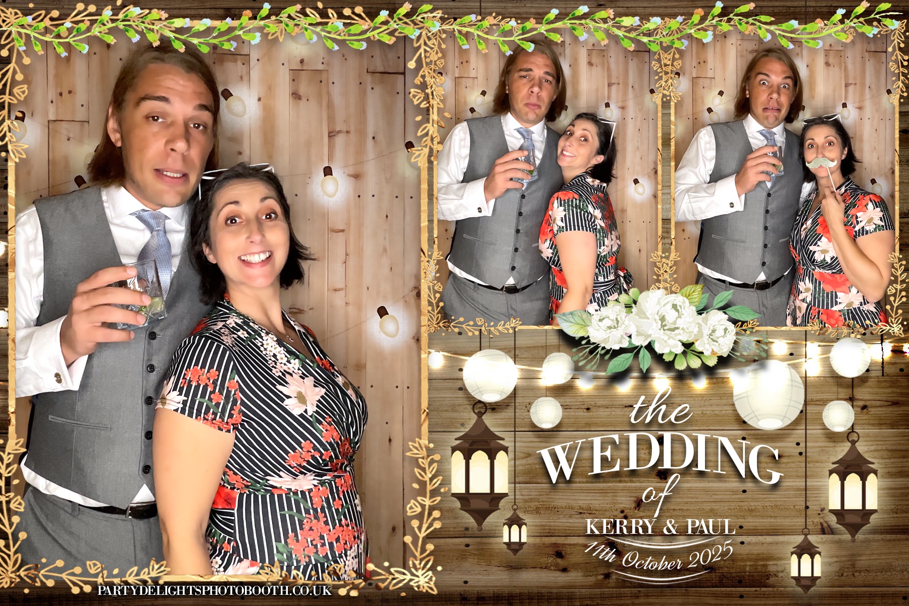 Paul & Kerry’s wedding | View more photos from the event at gallery.partydelightsphotobooth.co.uk/u/PartyDelightsPhotoBooth/Paul-Kerry’s-wedding