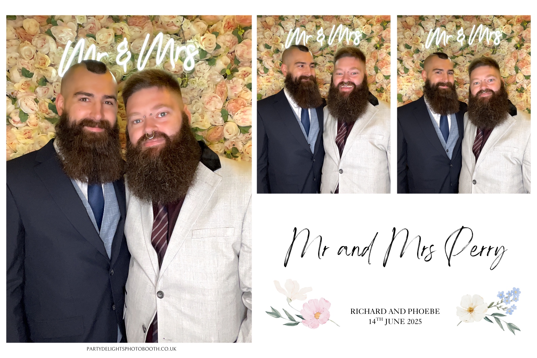 Phoebe and Rich's Wedding | View more photos from the event at gallery.partydelightsphotobooth.co.uk/u/PartyDelightsPhotoBooth/Phoebe-and-Richs-Wedding