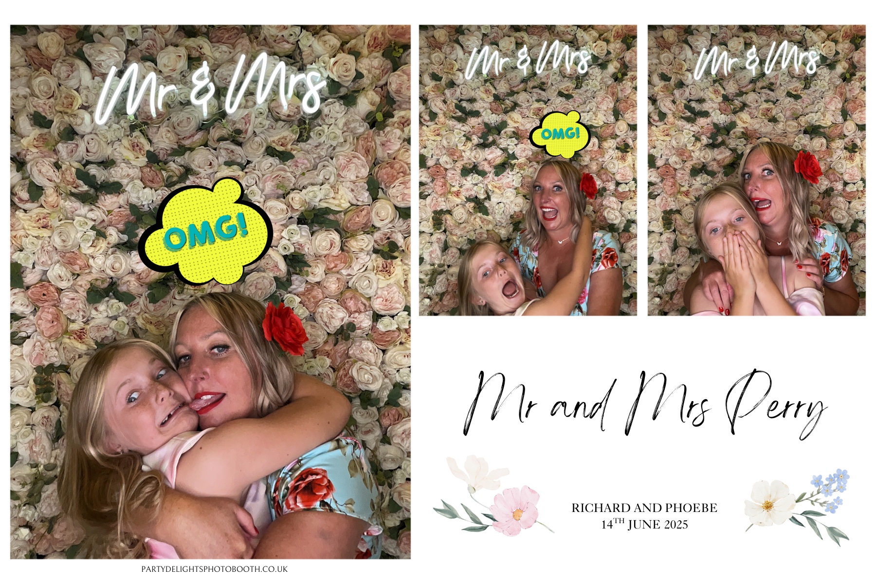 Phoebe and Rich's Wedding | View more photos from the event at gallery.partydelightsphotobooth.co.uk/u/PartyDelightsPhotoBooth/Phoebe-and-Richs-Wedding