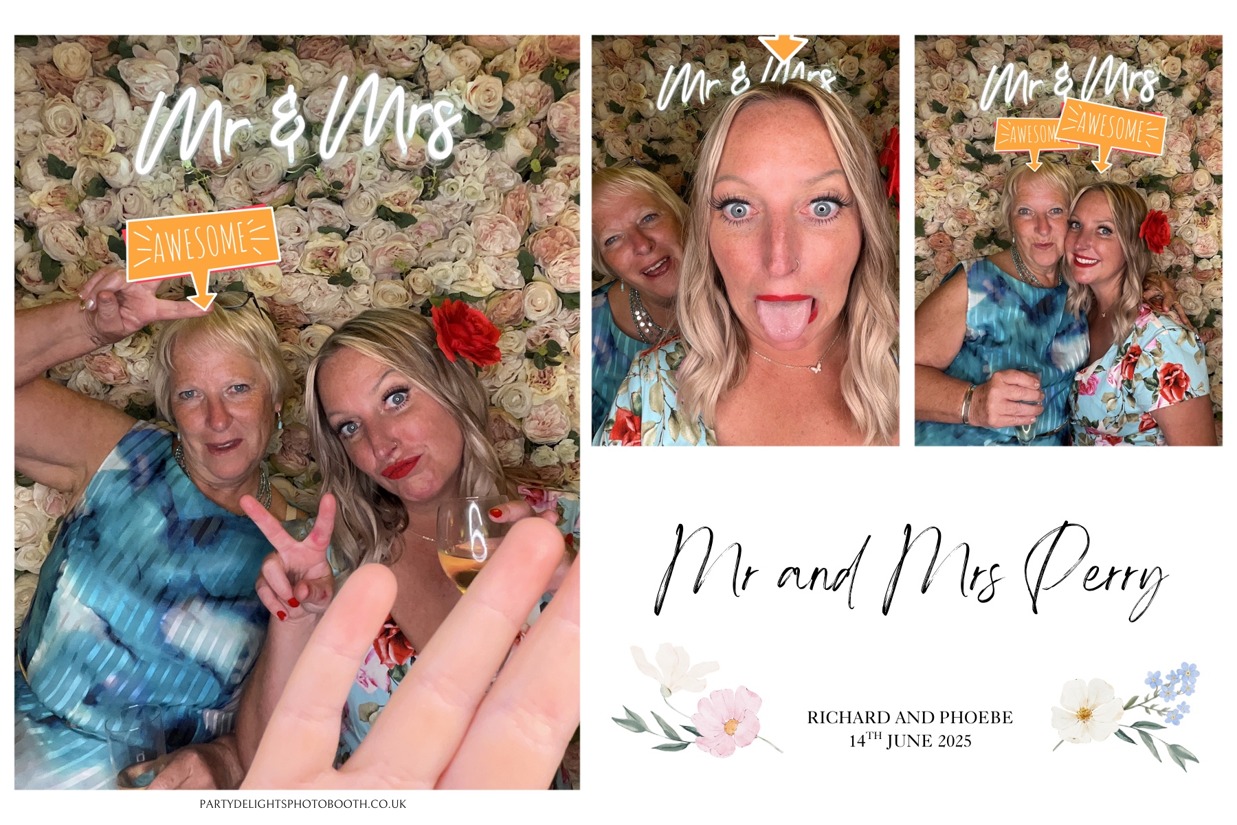 Phoebe and Rich's Wedding | View more photos from the event at gallery.partydelightsphotobooth.co.uk/u/PartyDelightsPhotoBooth/Phoebe-and-Richs-Wedding