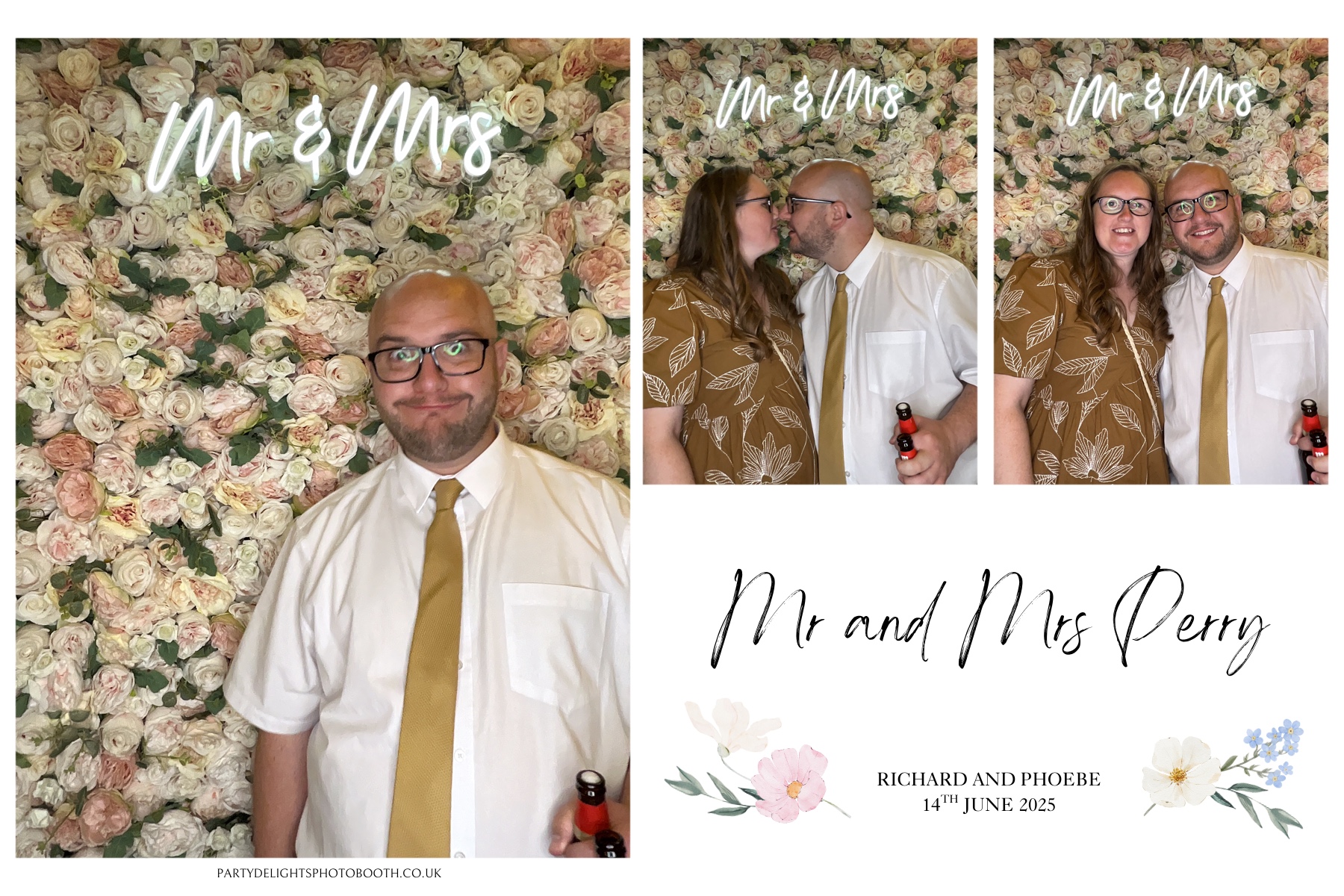 Phoebe and Rich's Wedding | View more photos from the event at gallery.partydelightsphotobooth.co.uk/u/PartyDelightsPhotoBooth/Phoebe-and-Richs-Wedding