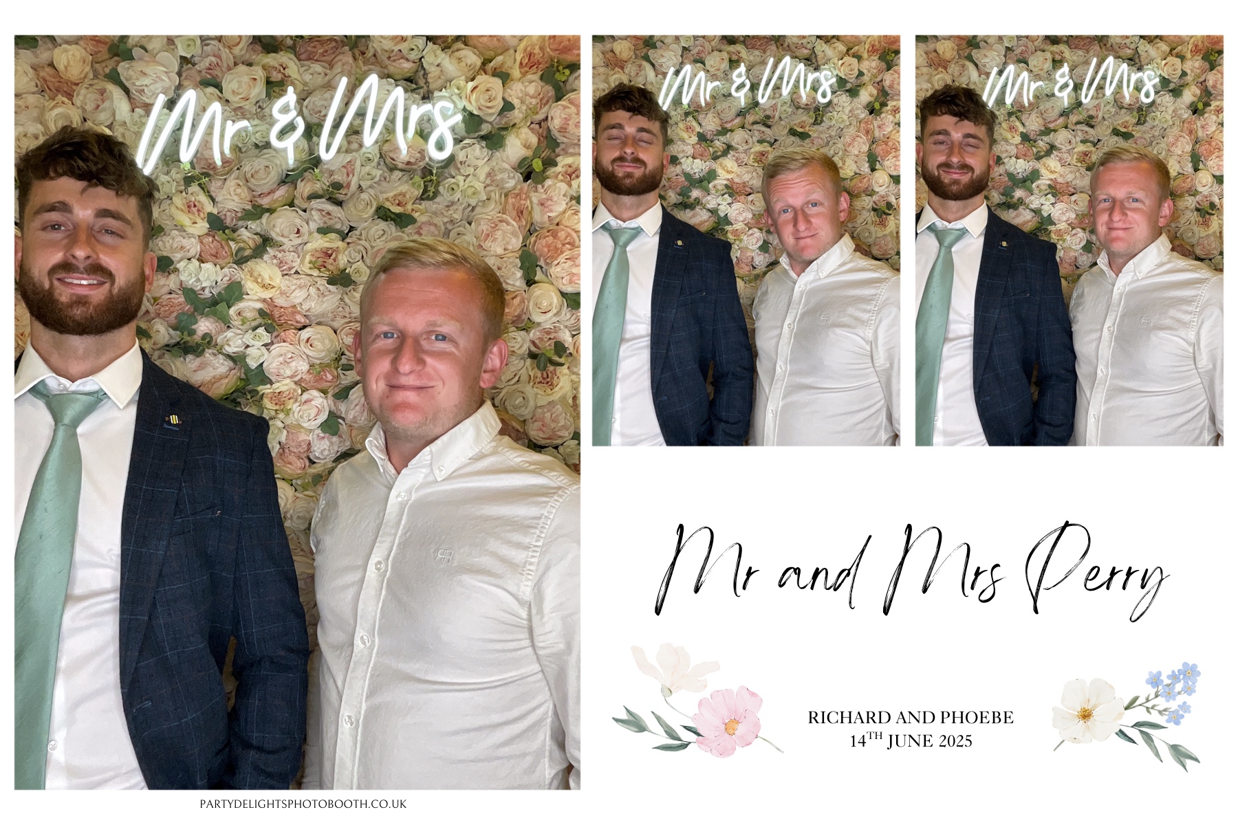 Phoebe and Rich's Wedding | View more photos from the event at gallery.partydelightsphotobooth.co.uk/u/PartyDelightsPhotoBooth/Phoebe-and-Richs-Wedding