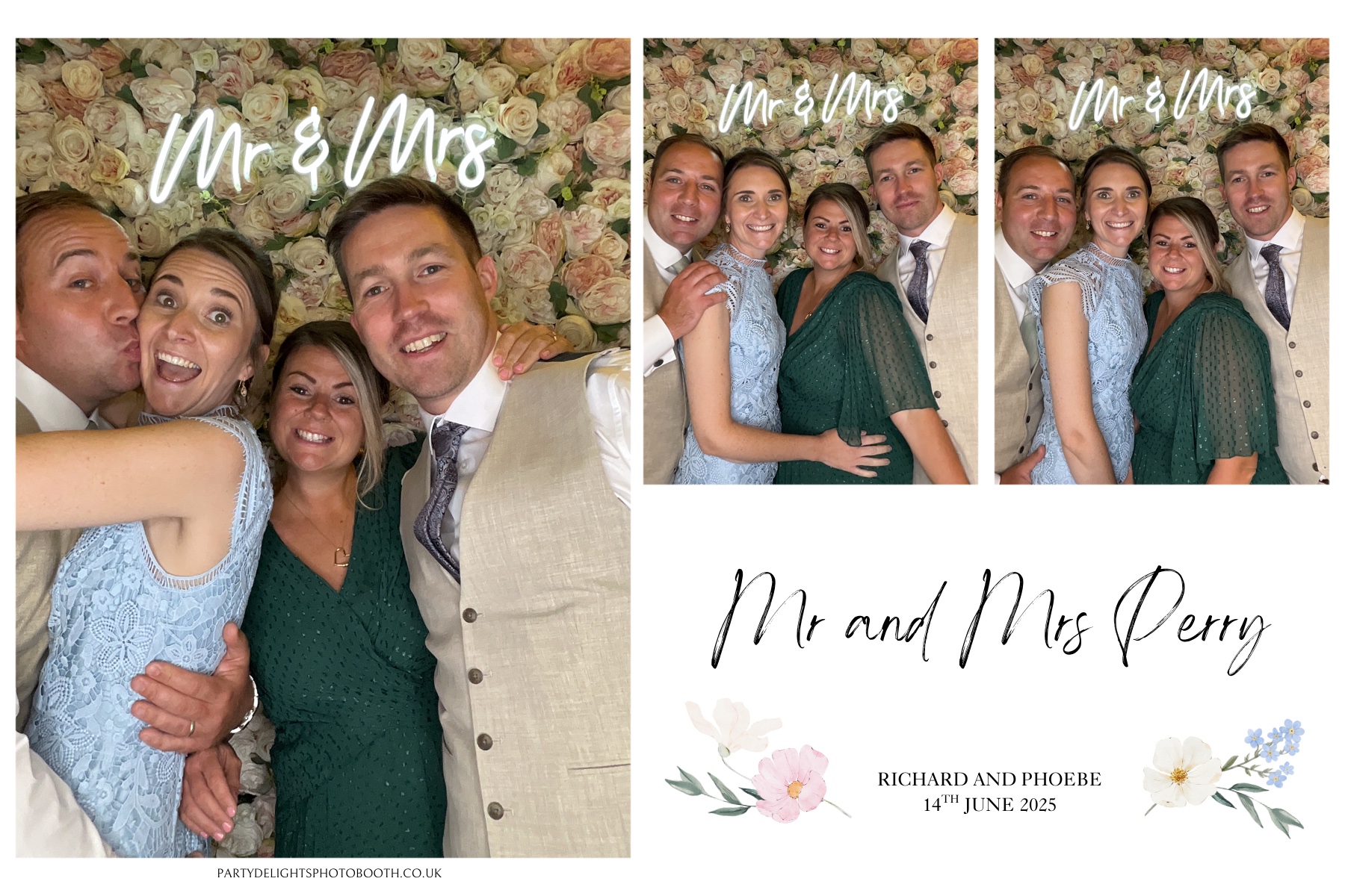 Phoebe and Rich's Wedding | View more photos from the event at gallery.partydelightsphotobooth.co.uk/u/PartyDelightsPhotoBooth/Phoebe-and-Richs-Wedding