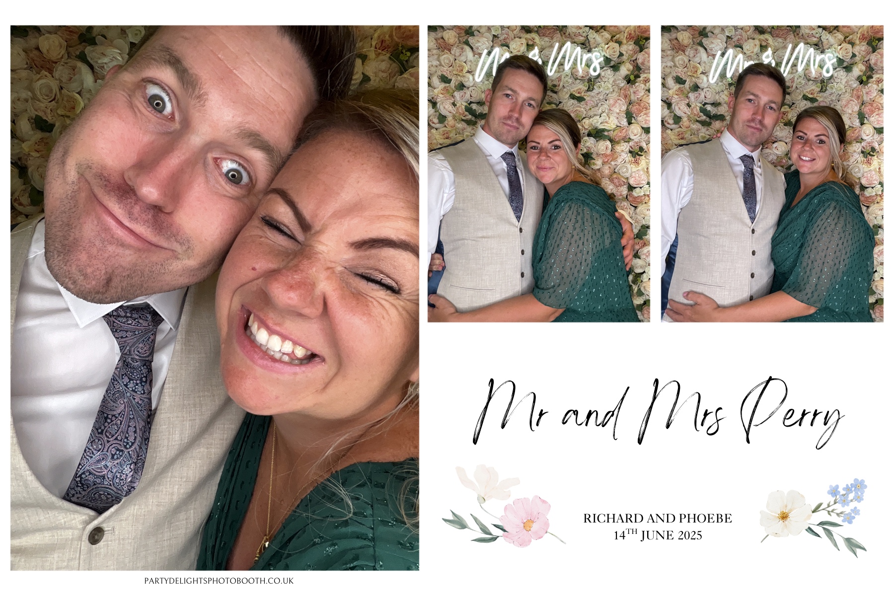Phoebe and Rich's Wedding | View more photos from the event at gallery.partydelightsphotobooth.co.uk/u/PartyDelightsPhotoBooth/Phoebe-and-Richs-Wedding